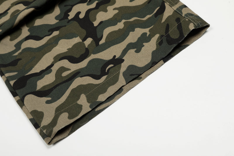 Omirad Camo Wide-Leg Cargo Pants | Y2K Streetwear Baggy Fit