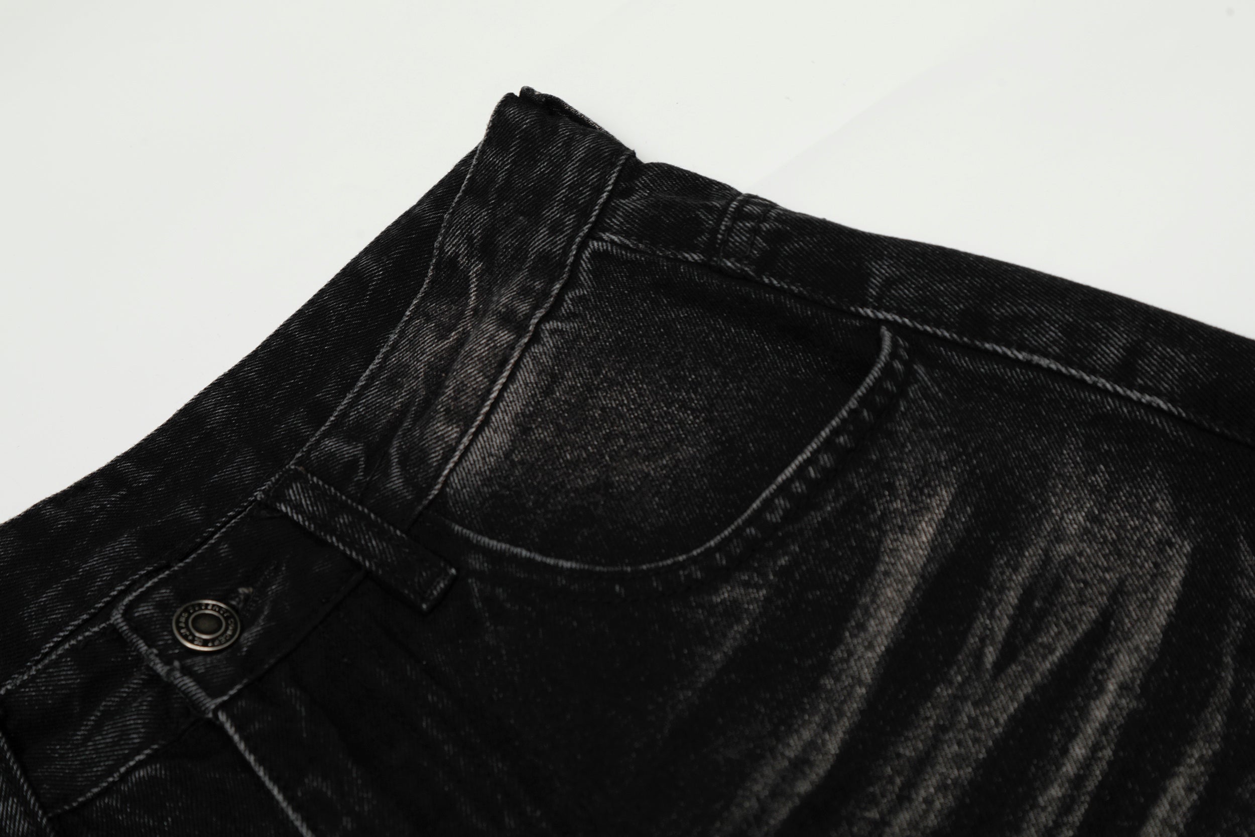 Omirad Vintage Whisker Wash Balloon Wide-Leg Jeans