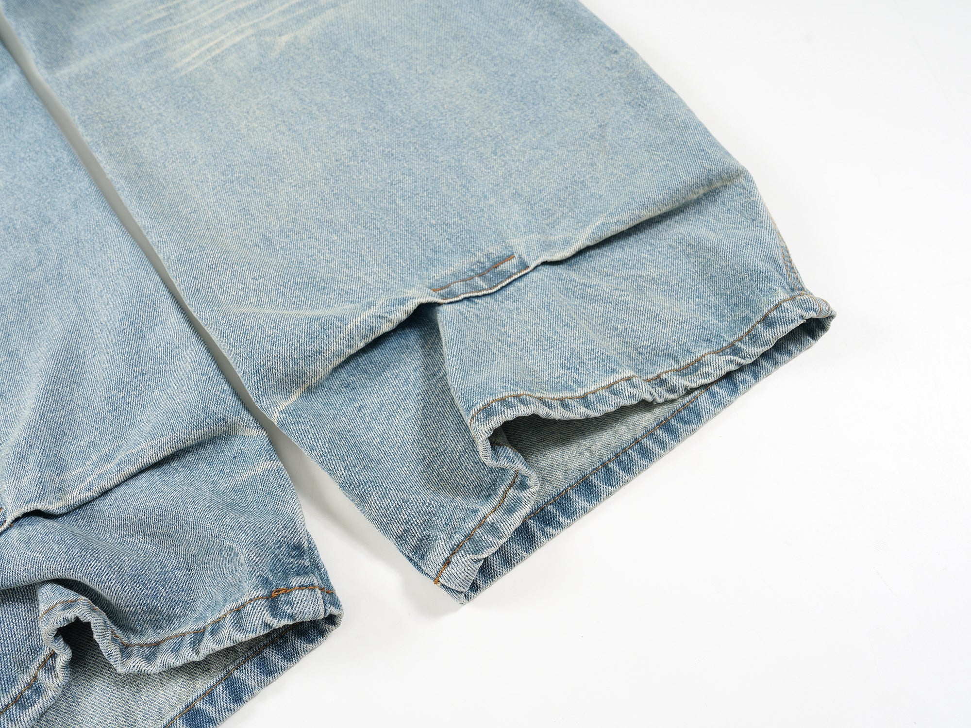 Omirad SP2 Retro Faded Balloon Jeans | Wide Leg Denim