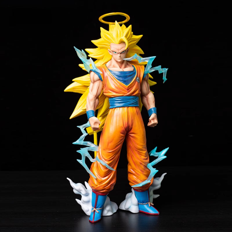 Dragon Ball Z Goku Angel Figure – 35cm, 2kg – Super Saiyan with Halo