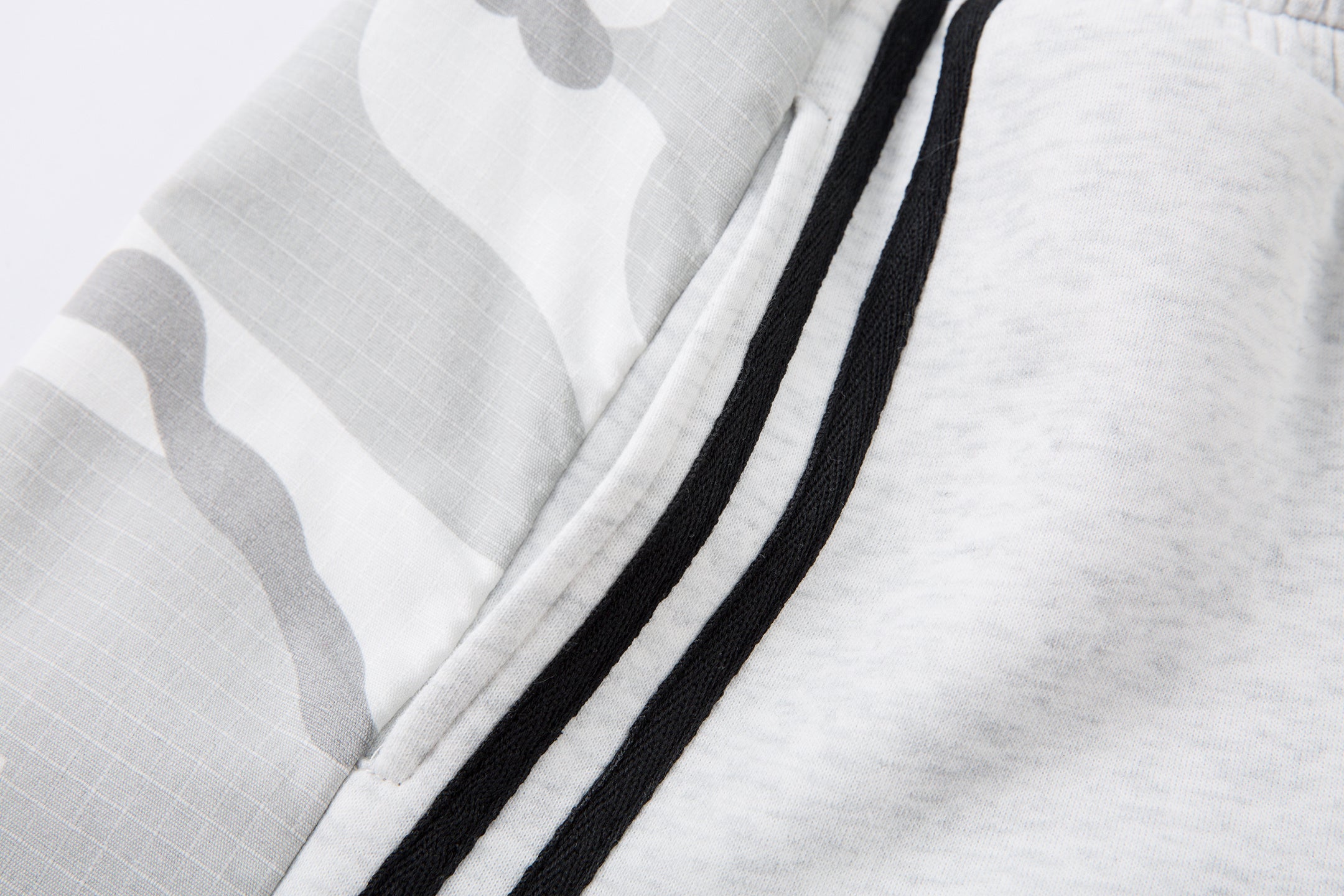 Omirad Camo Panel Wide-Leg Sweatpants | Street Style