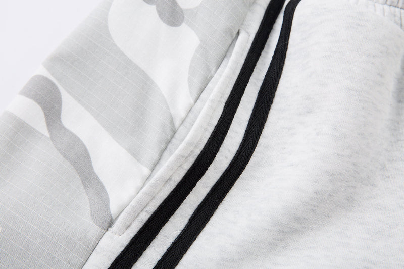 Omirad Camo Panel Wide-Leg Sweatpants | Street Style