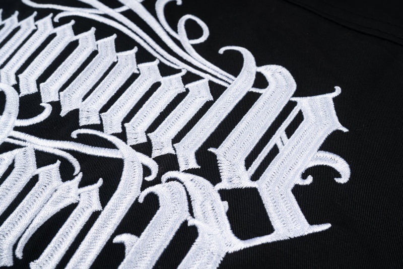 Omirad Gothic Logo Work Shirt | Oversized Streetwear