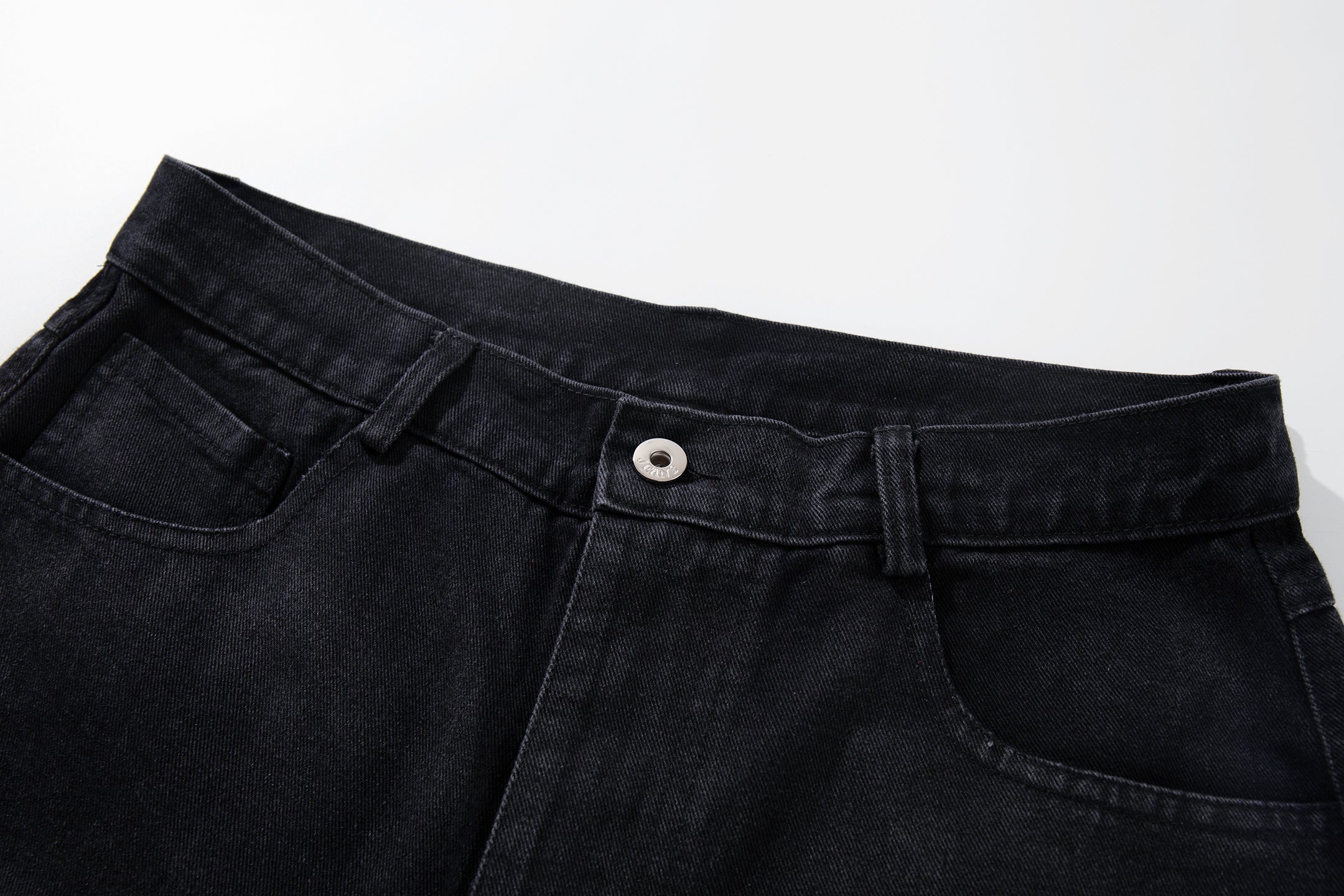 Shadow Camo Wide-Leg Jeans | Dark Streetwear Denim