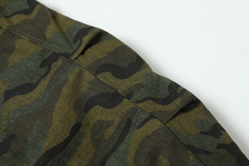 Omirad Camo Fur-Lined Jacket | Military Streetwear