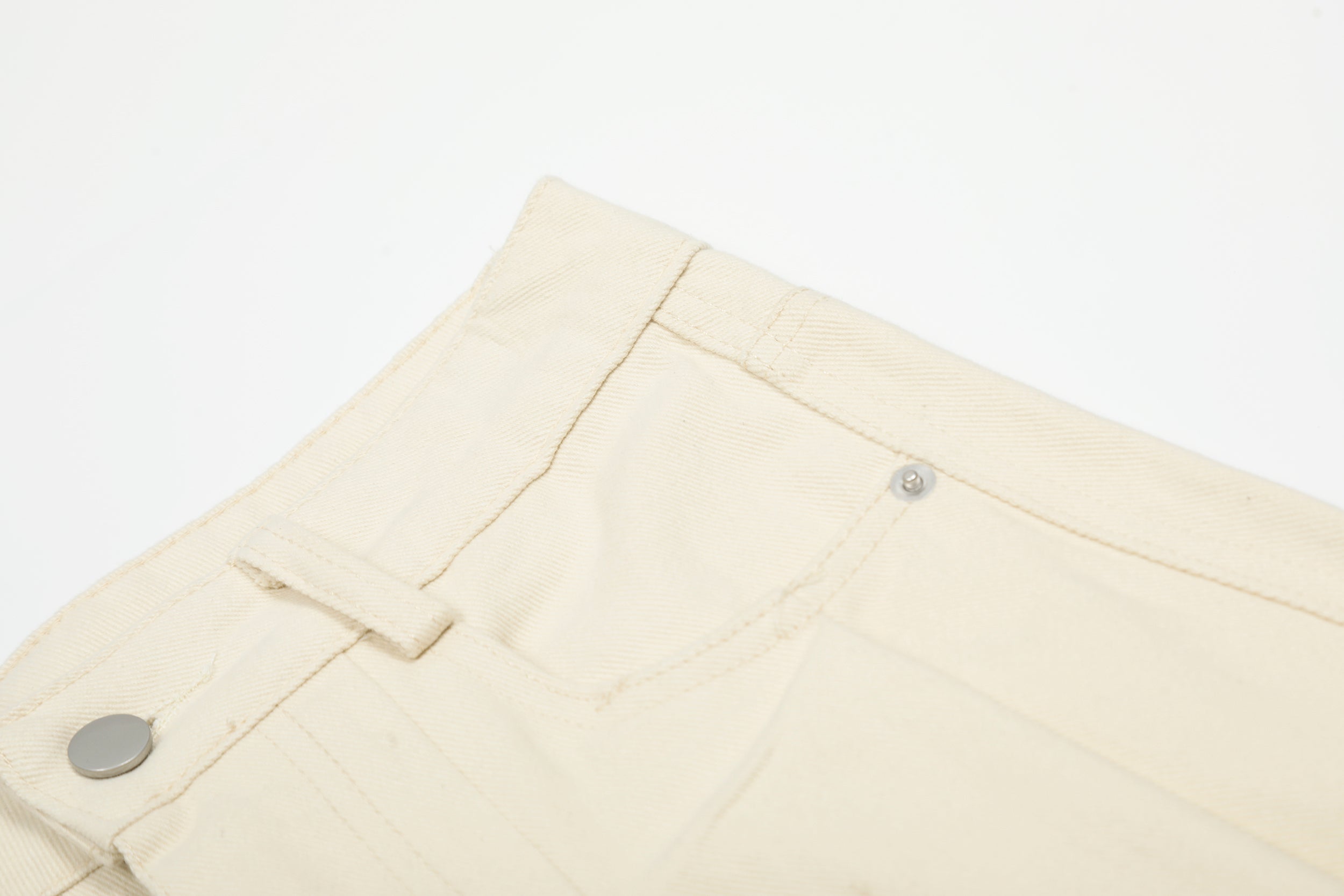 Wide-Leg Pleated Canvas Pants | Oversized Streetwear Trousers