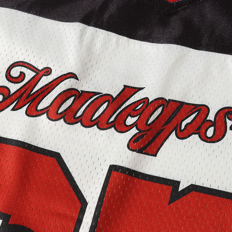 Mickey & Minnie Graphic Football Jersey | Number 03 Streetwear