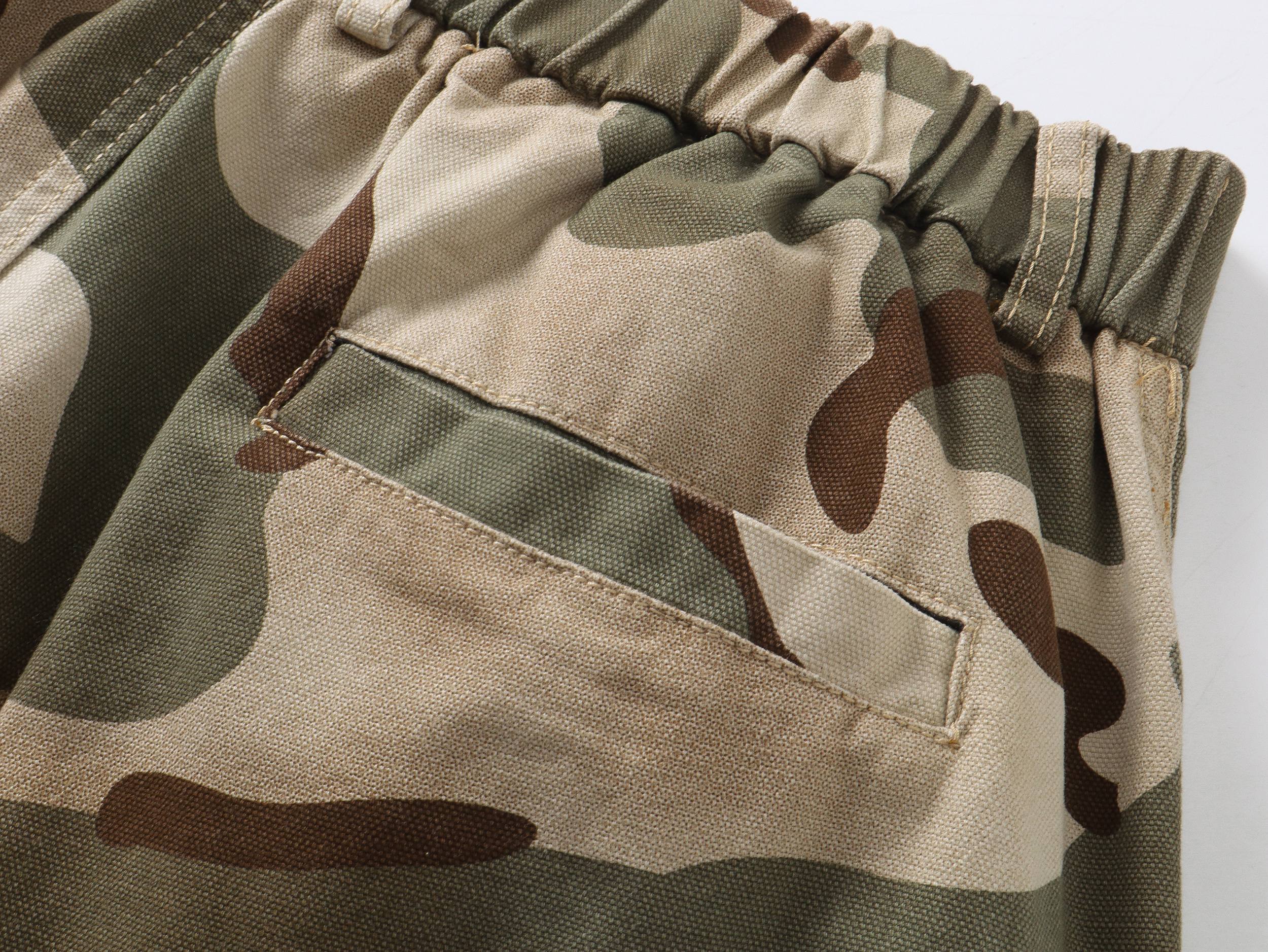 Urban Camo Wide-Leg Pants | Baggy Streetwear Trousers