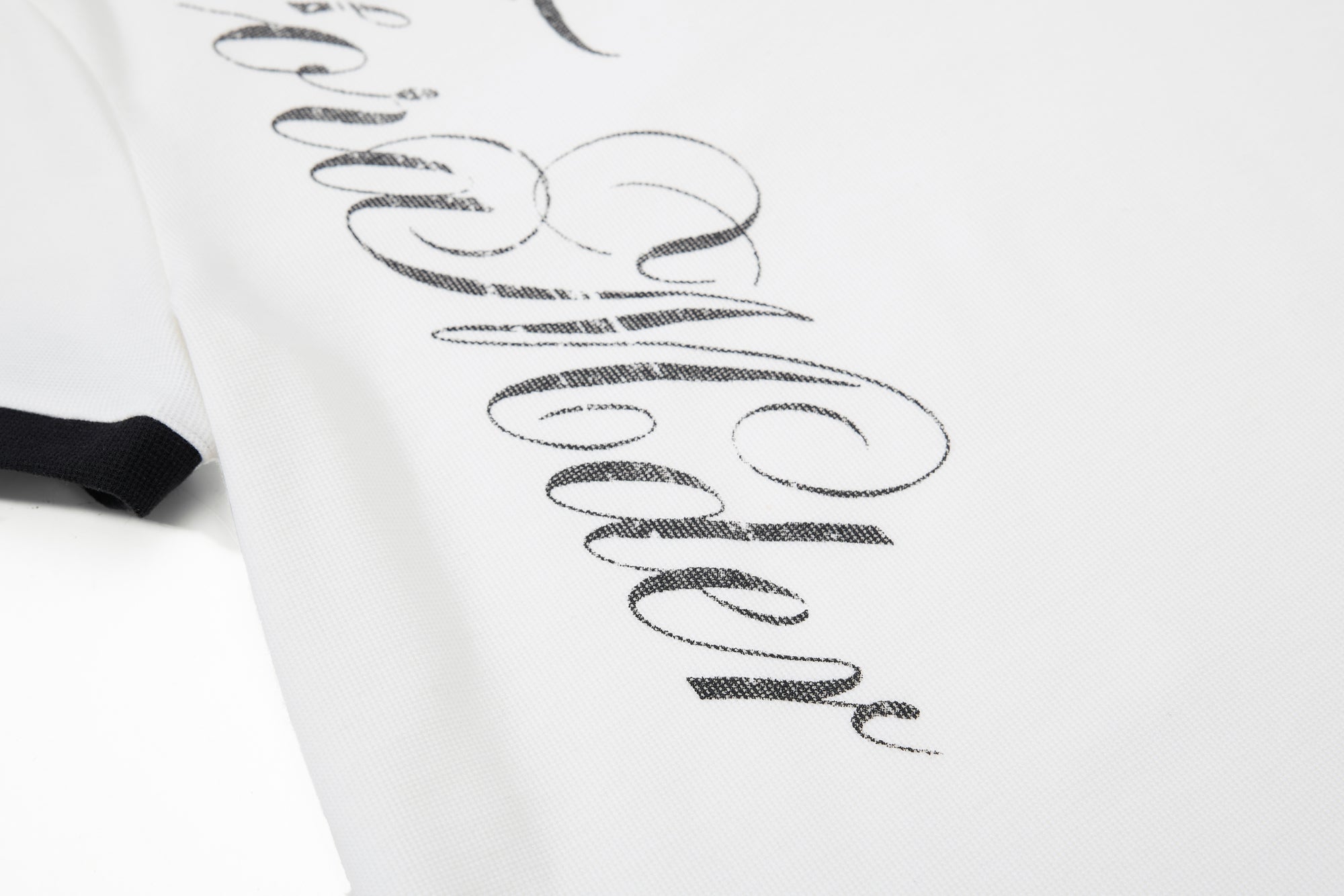 Gothic Star Skull Polo Shirt | Contrast Collar Streetwear