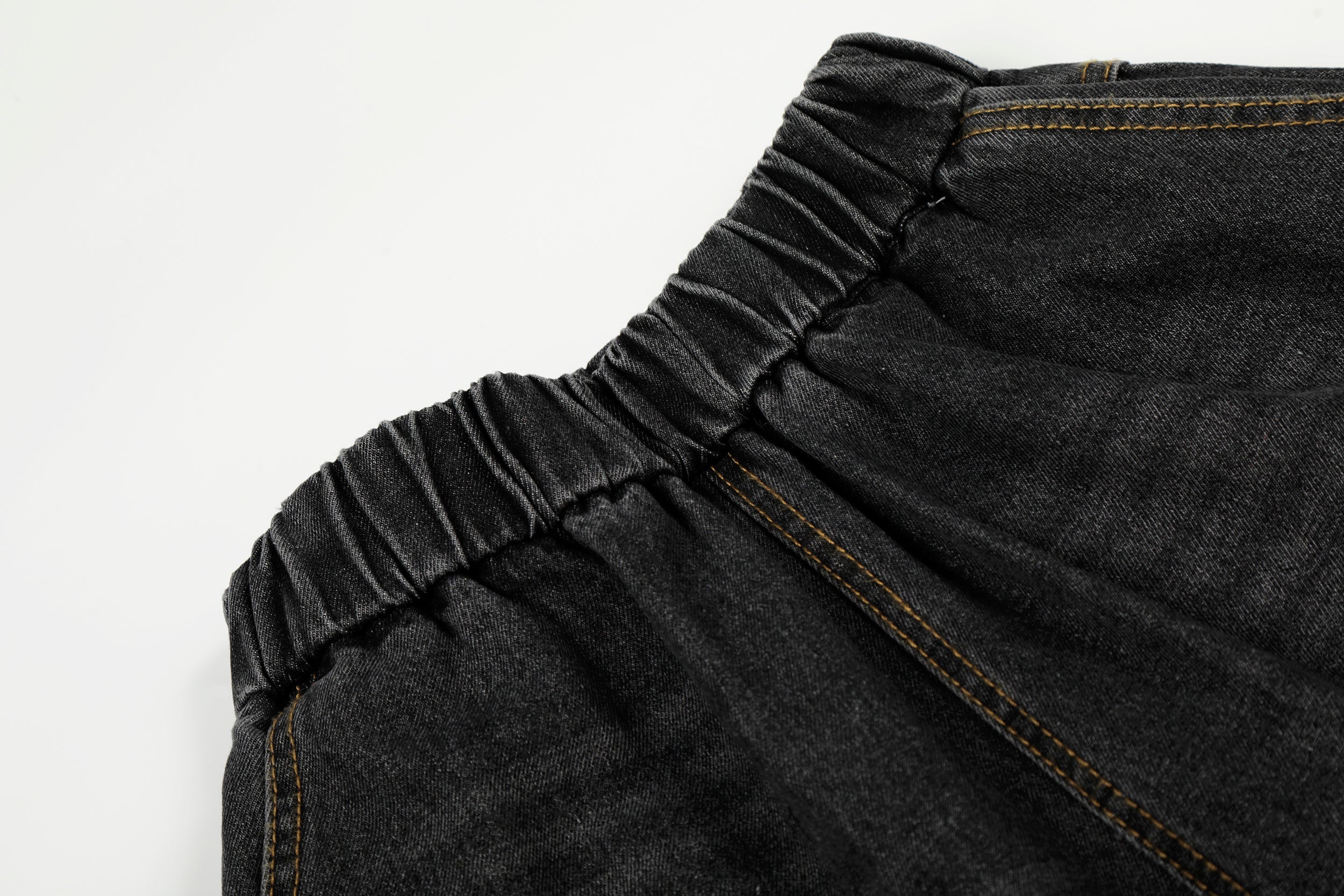 Omirad Star Flag Wide-Leg Washed Denim Pants | Streetwear