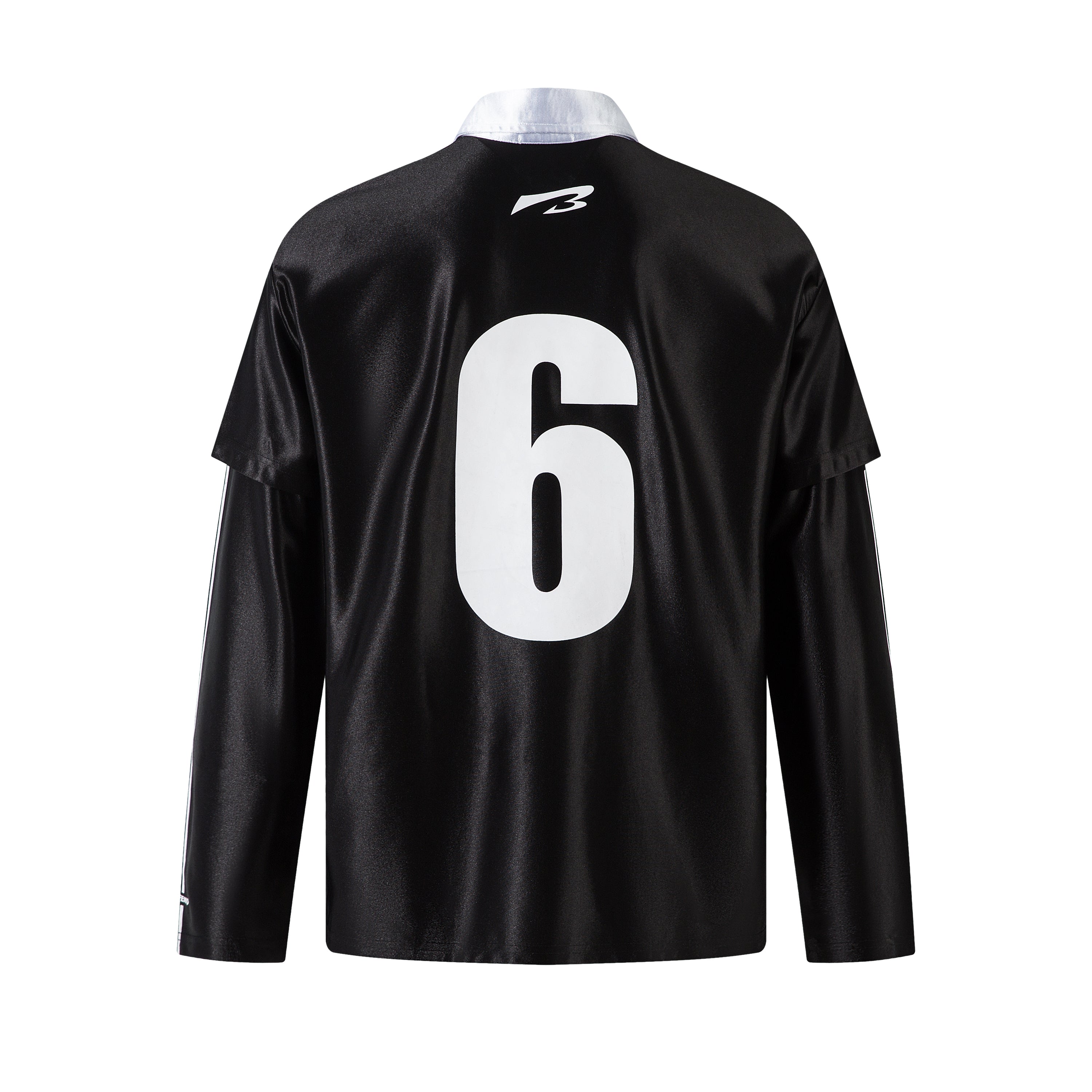 Omirad Retro Number 6 Long-Sleeve Sports Jersey
