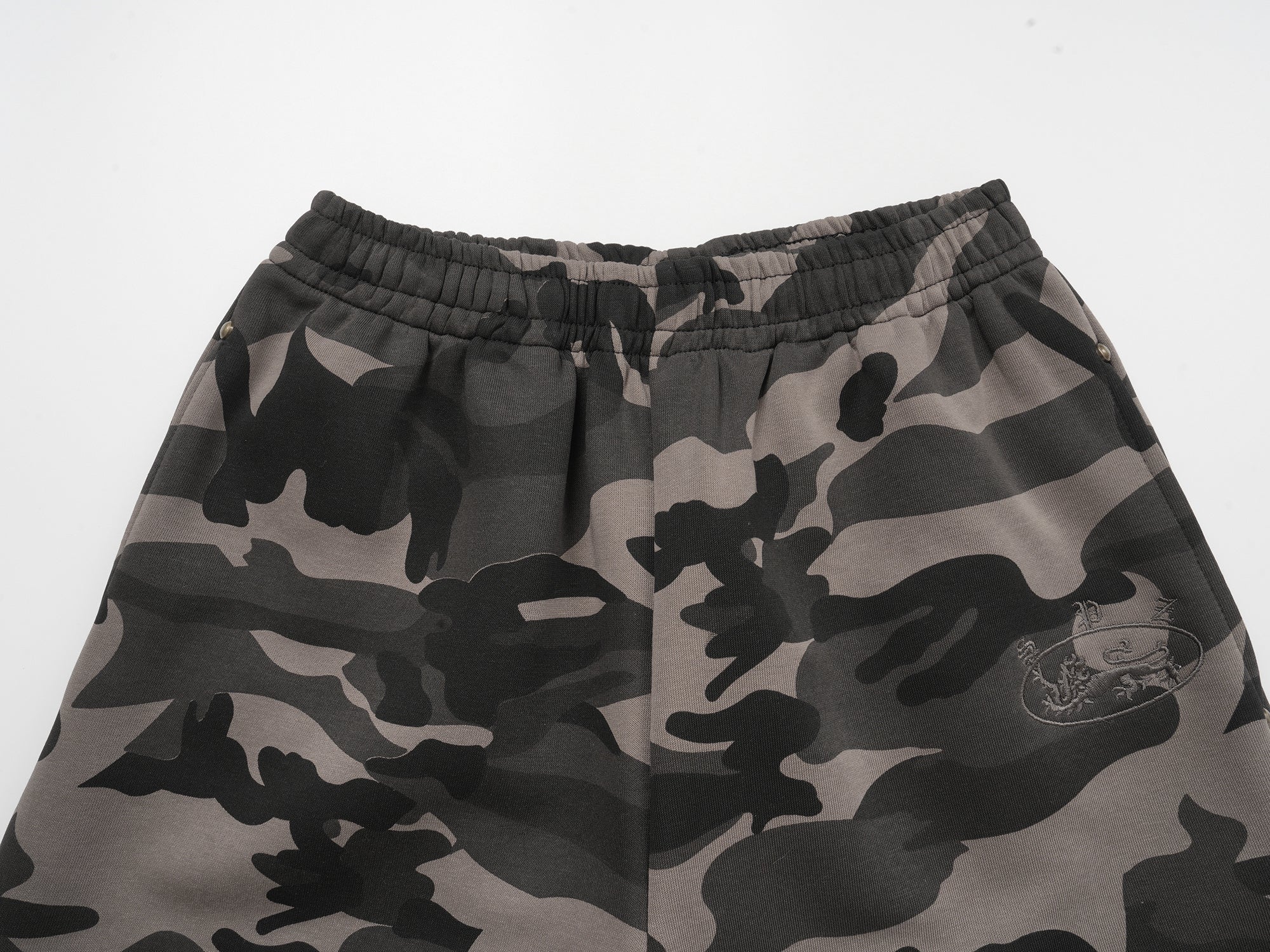 Omirad Camo Wide-Leg Track Pants | Tactical Streetwear