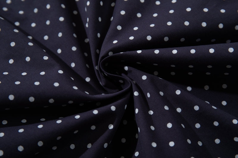 Polka Dot Wide-Leg Track Pants | Sporty Streetwear