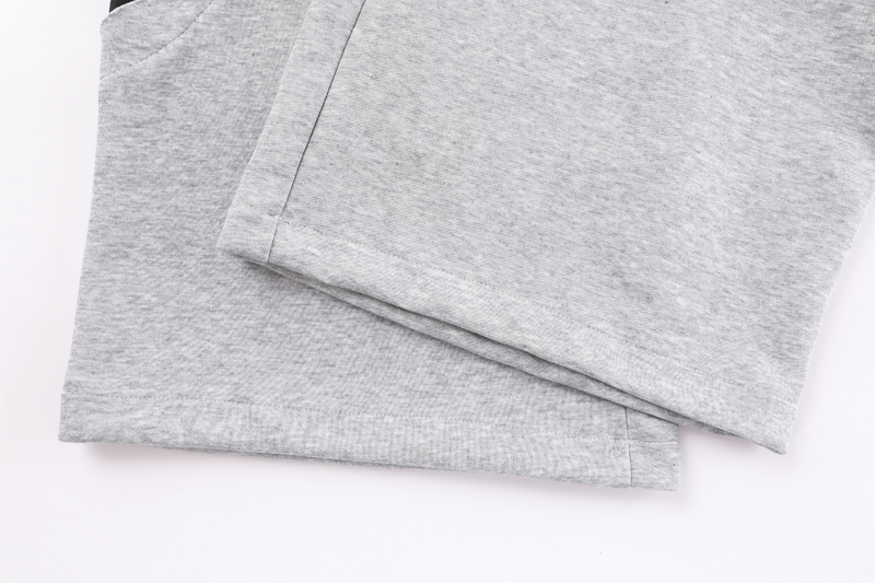 Double-Waist Stripe Wide-Leg Sweatpants | Oversized Streetwear
