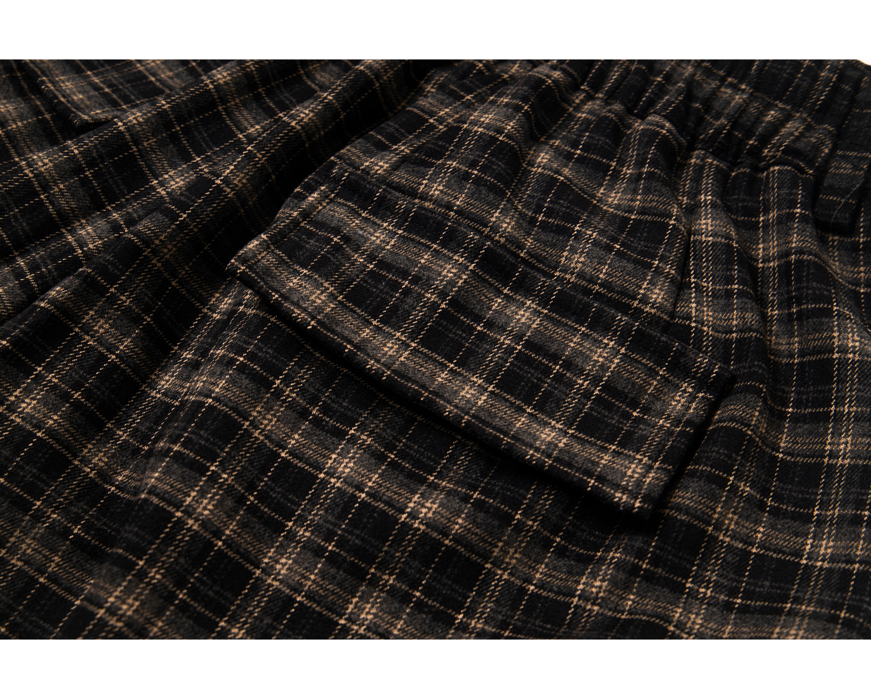 Omirad Plaid Cargo Shorts | Streetwear Knee-Length Fit