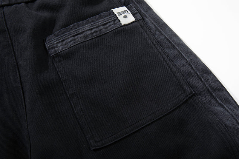 Omirad Utility Panel Barrel Pants | Black Streetwear