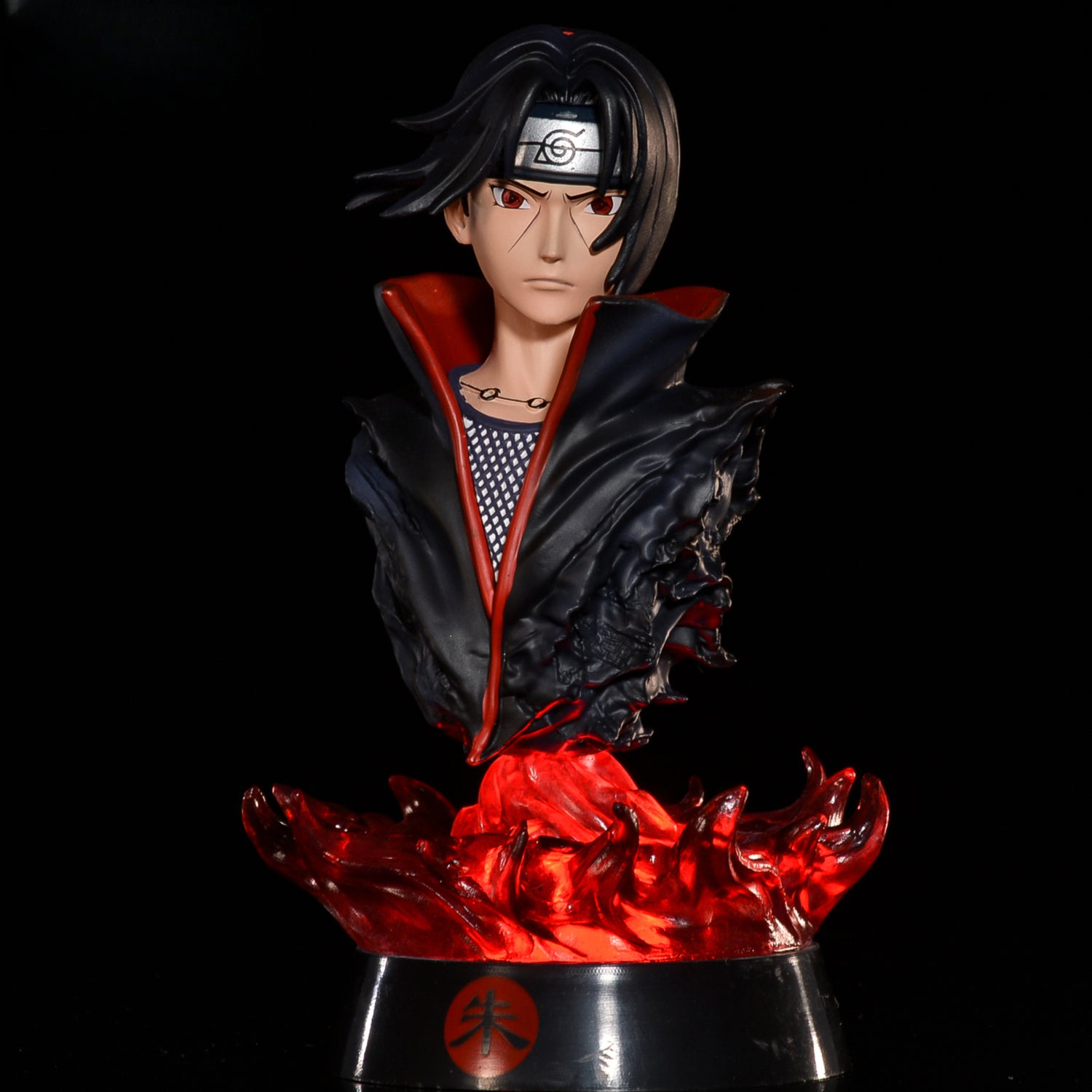 Uchiha Itachi Bust - 15.5 ซม. | นารูโตะ | Akatsuki | พรีเมี่ยม PVC | แสดงรูป