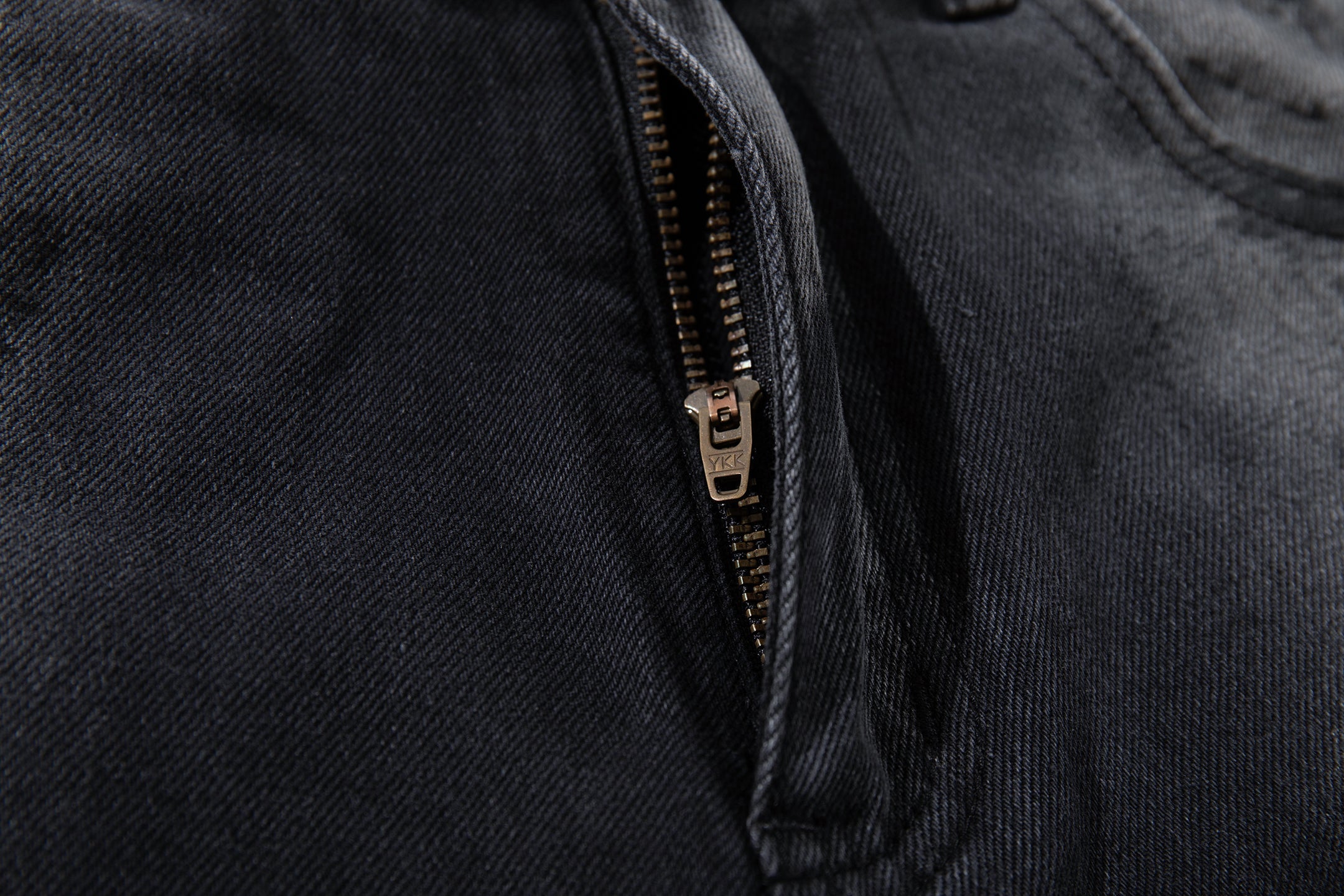 Omirad Smoke-Texture Wide-Leg Jeans | Dark Washed Denim
