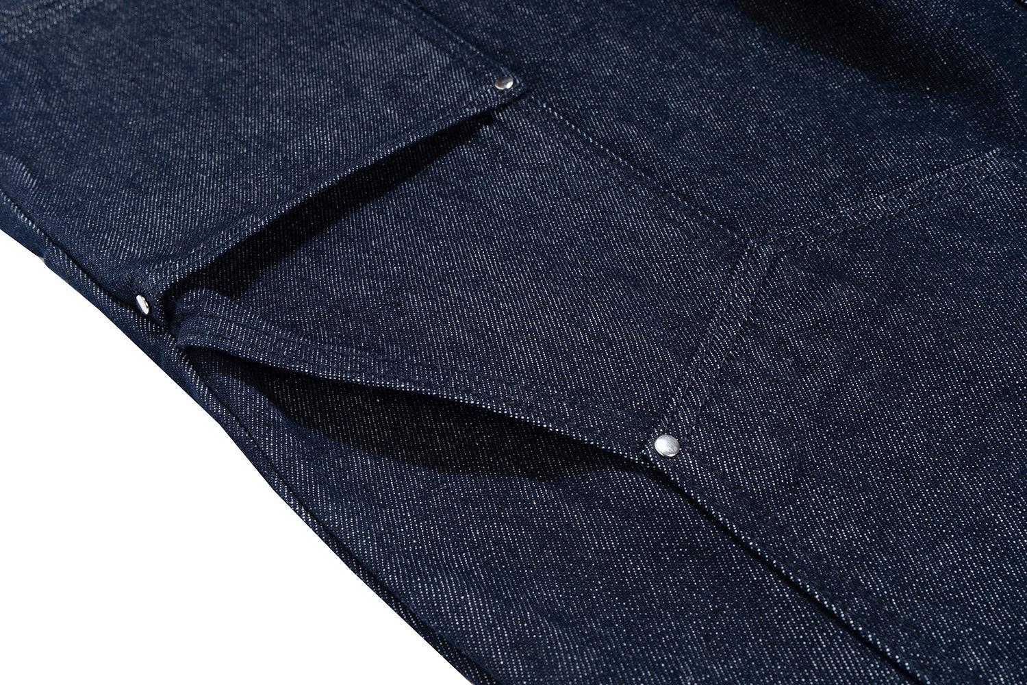 Omirad Layered Utility Denim Shorts | Wide Fit Cargo