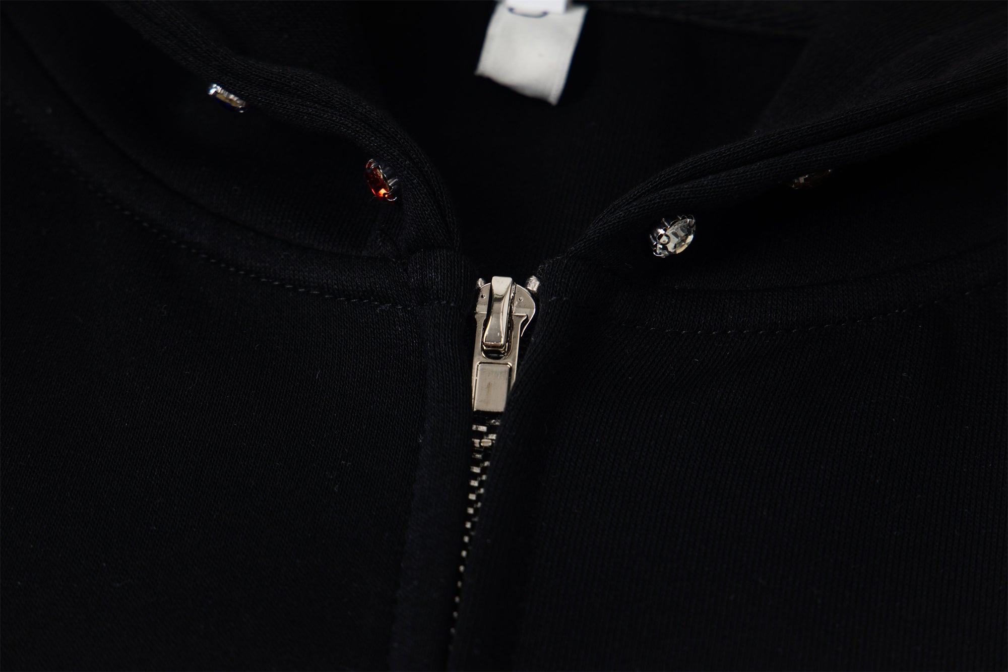 Omirad MAKE Studded Zip Hoodie | Oversized Streetwear