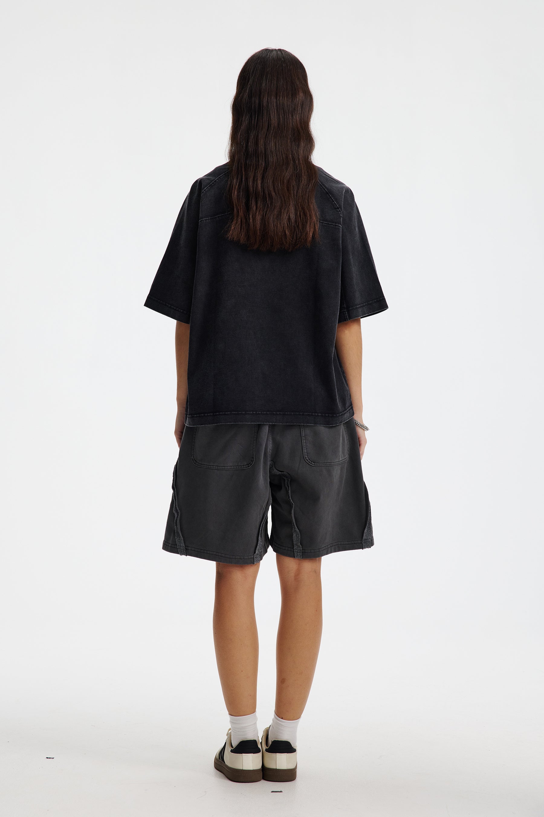 Omirad Vintage Washed Oversized Cotton T-Shirt | Streetwear
