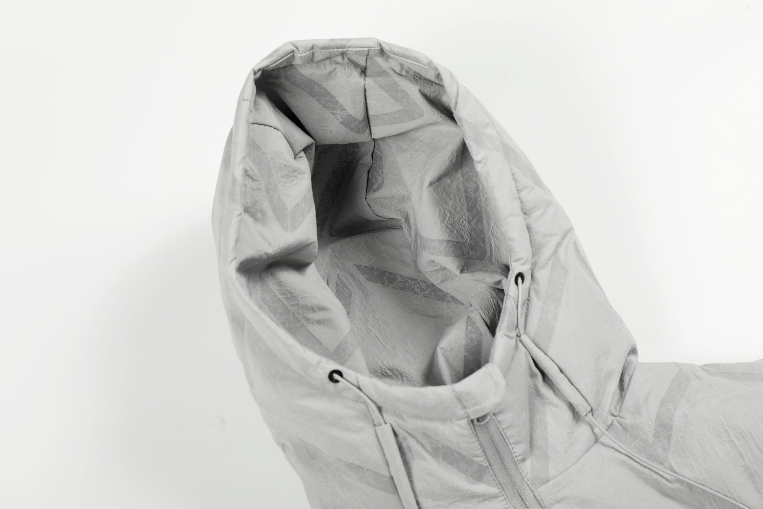 Quilted Hooded Puffer Jacket | Diamond Stitch Winter Coat