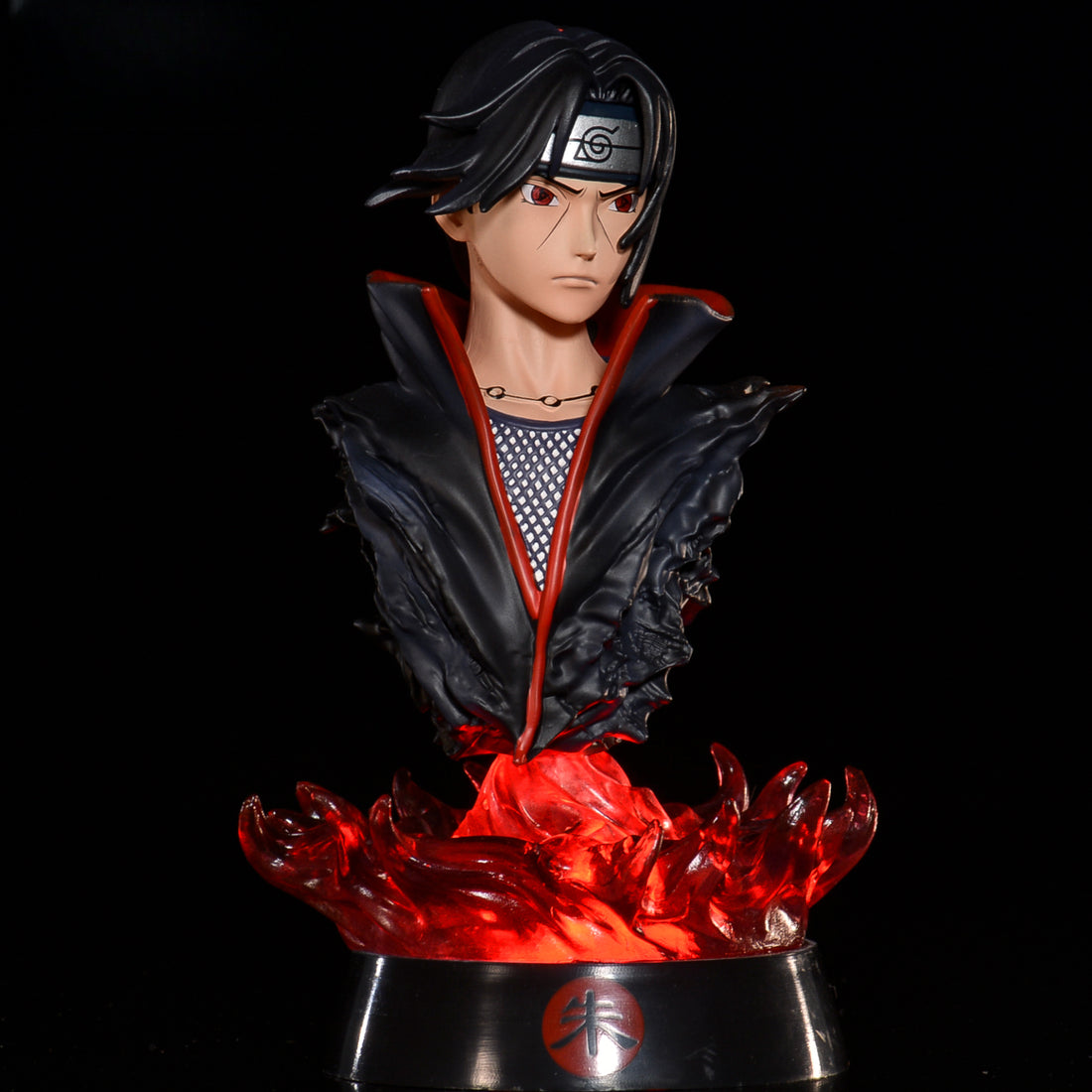 Uchiha Itachi Bust - 15,5 см | Наруто | Акацуки | Премиум ПВХ | Показать фигуру