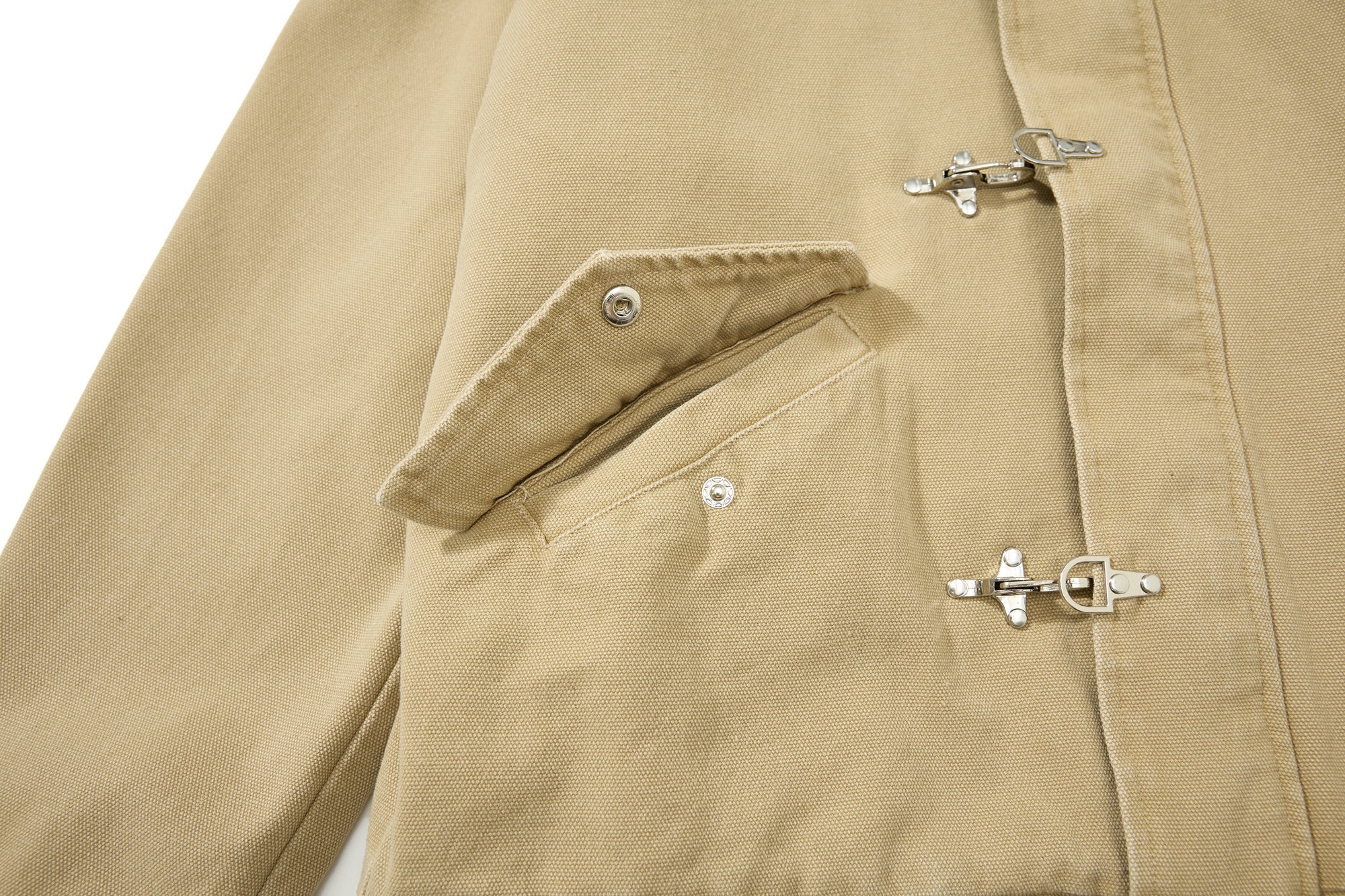 Omirad Classic Toggle Work Jacket | Cropped Utility Jacket