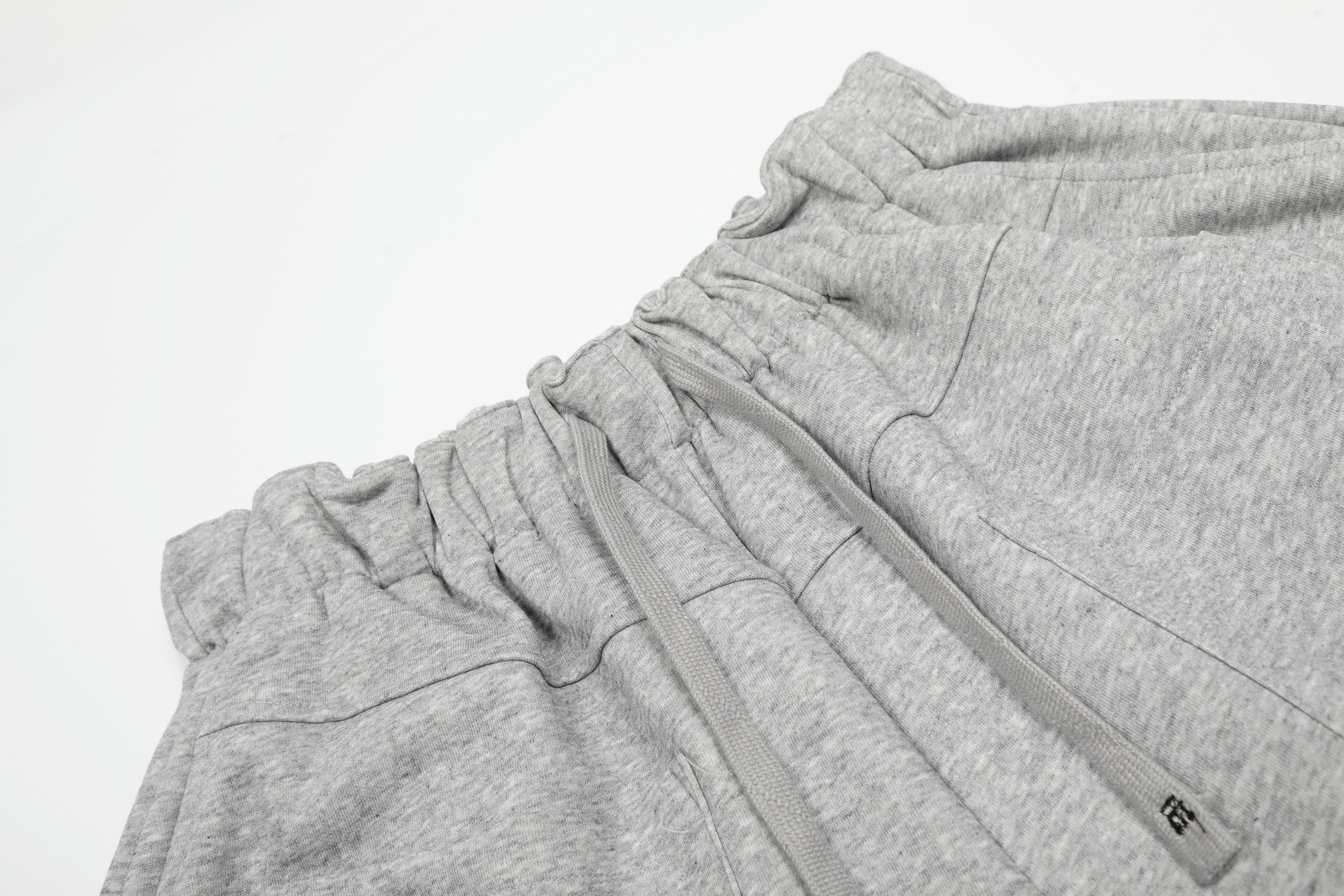 Omirad Minimal Lounge Wide Shorts | Oversized Cotton Shorts