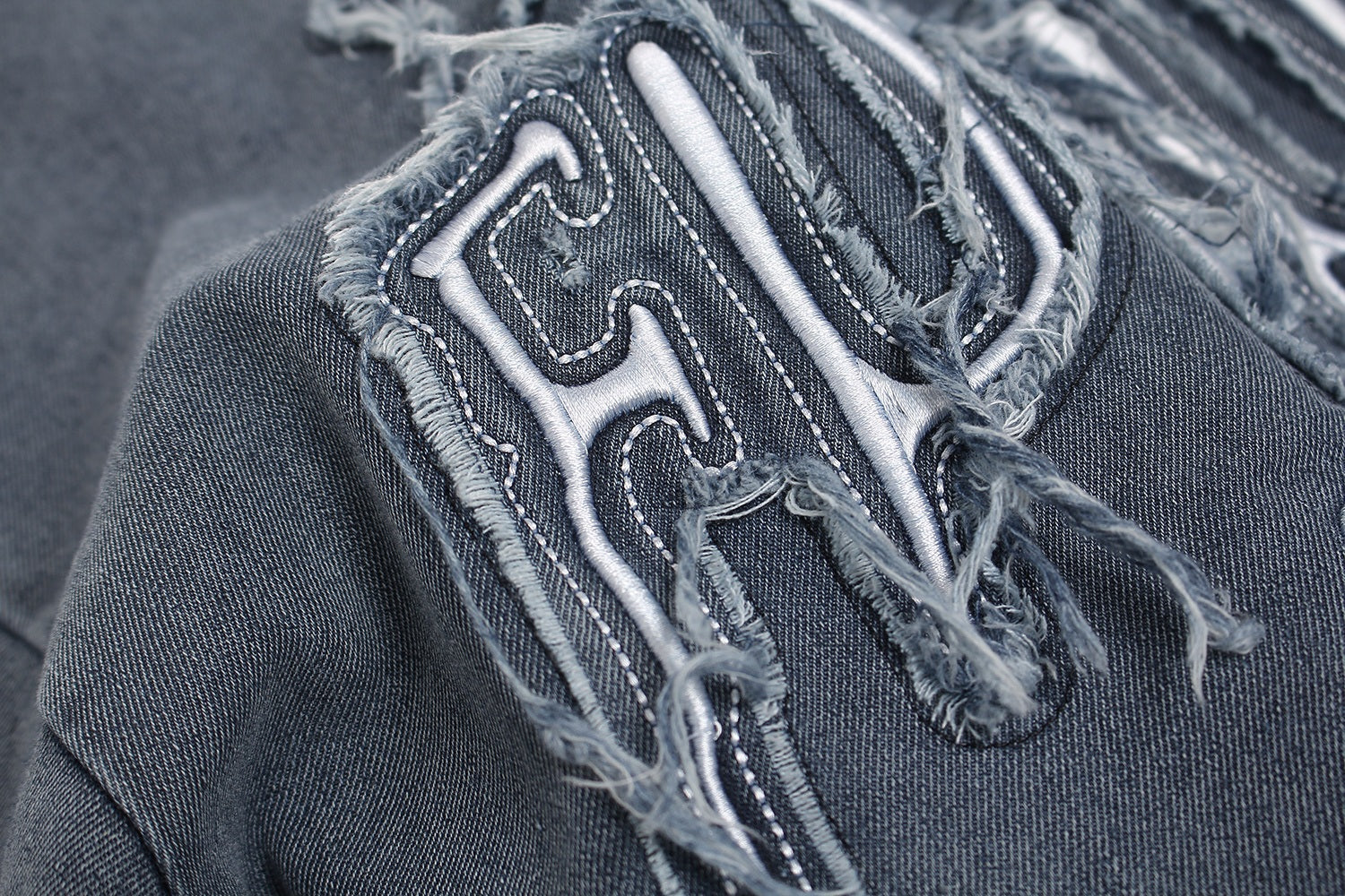 Distressed Star Patch Graphic T-Shirt | Vintage Washed Streetwear