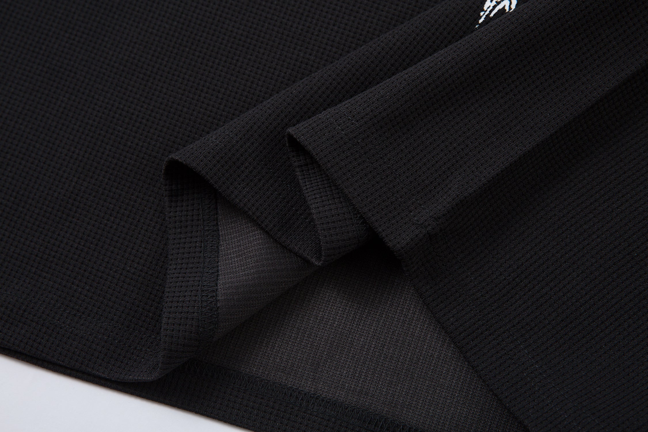 Gothic Thorn Cross Graphic Polo Shirt | Dark Streetwear