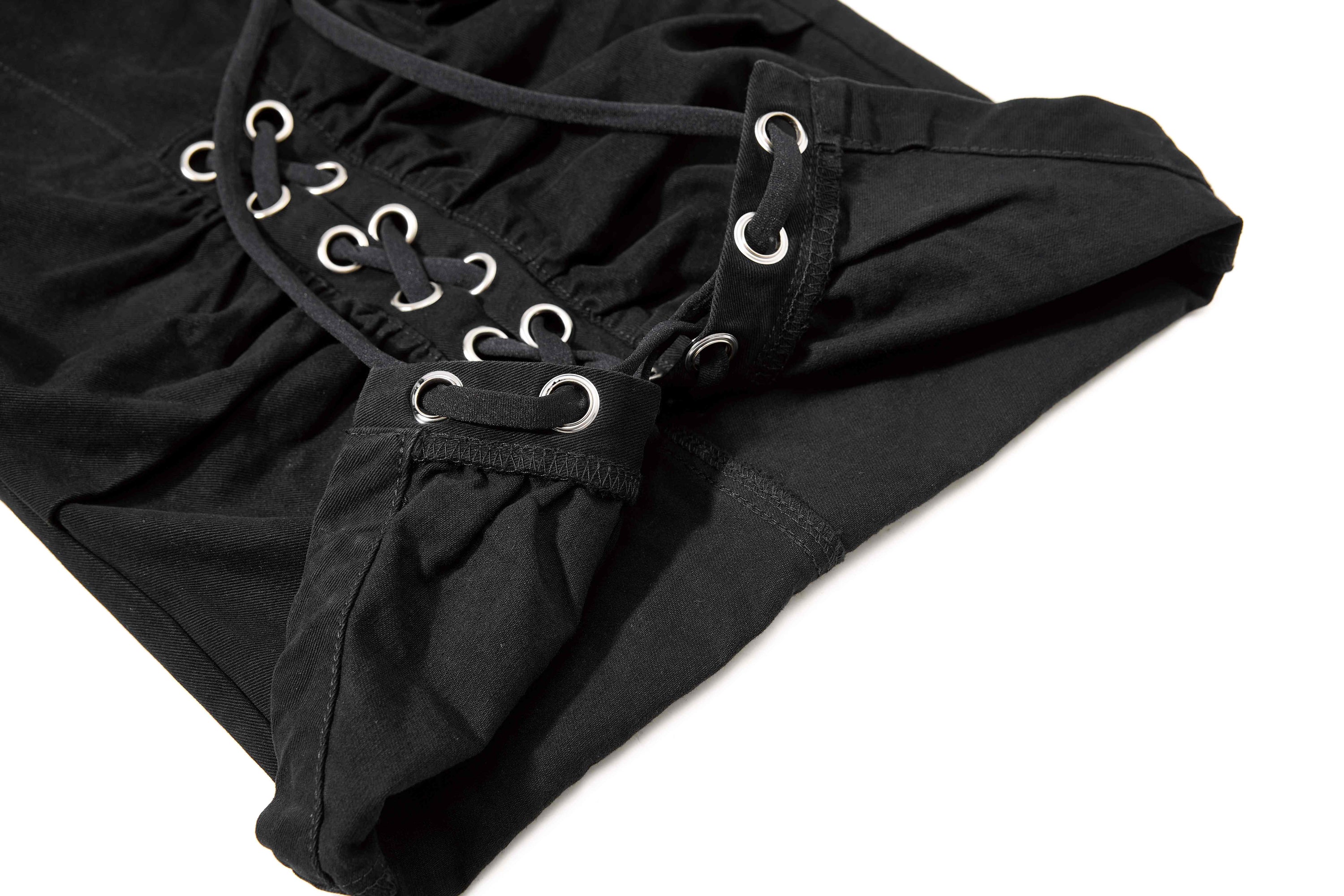 Omirad Lace-Up Utility Cargo Shorts | Y2K Streetwear