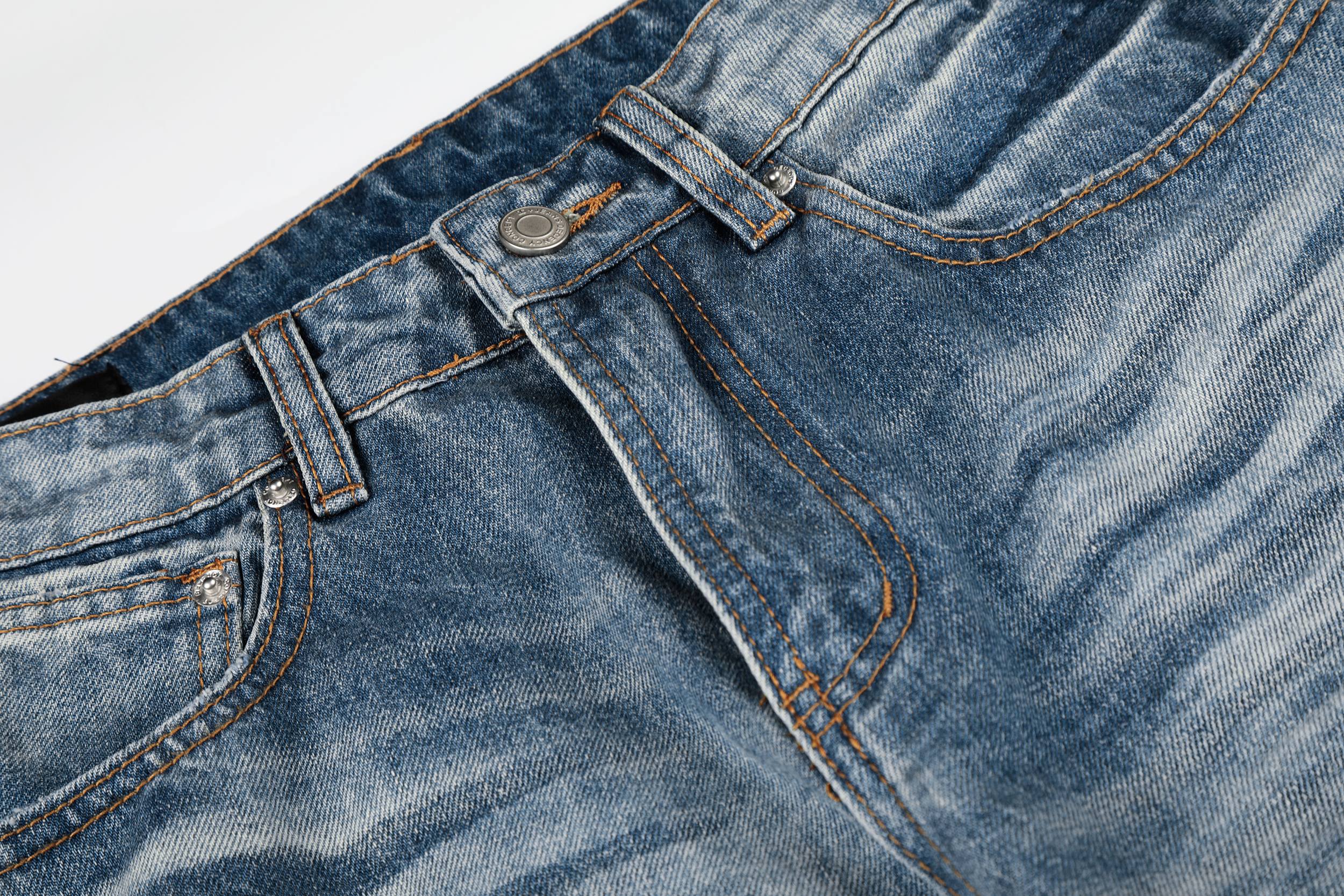 Omirad Vintage Fade Baggy Jeans | Wide Leg Y2K Denim