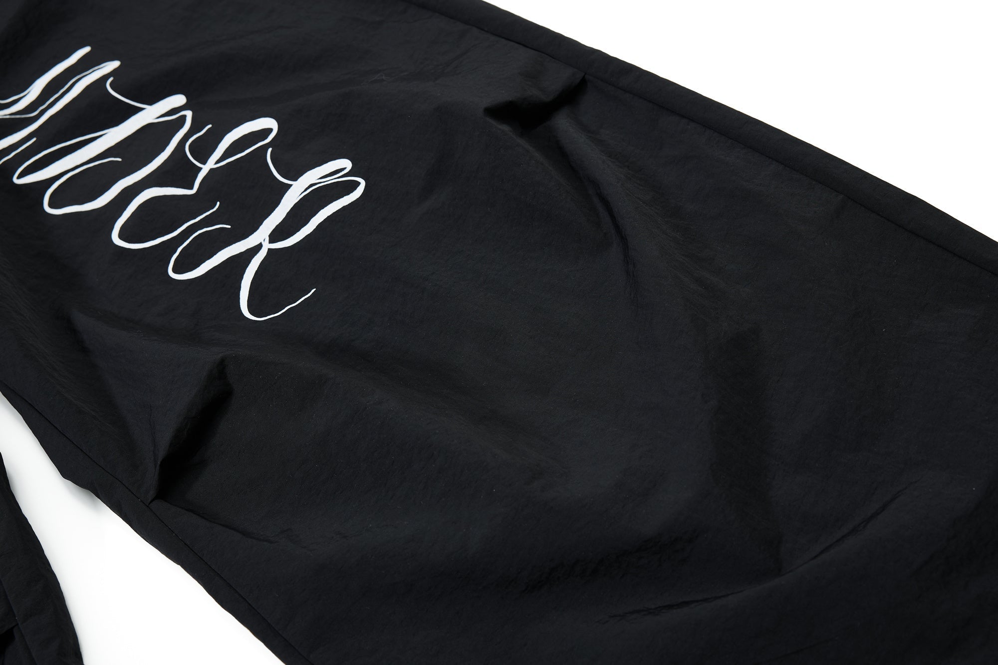 Retro Script Wide-Leg Track Pants | Bold Streetwear