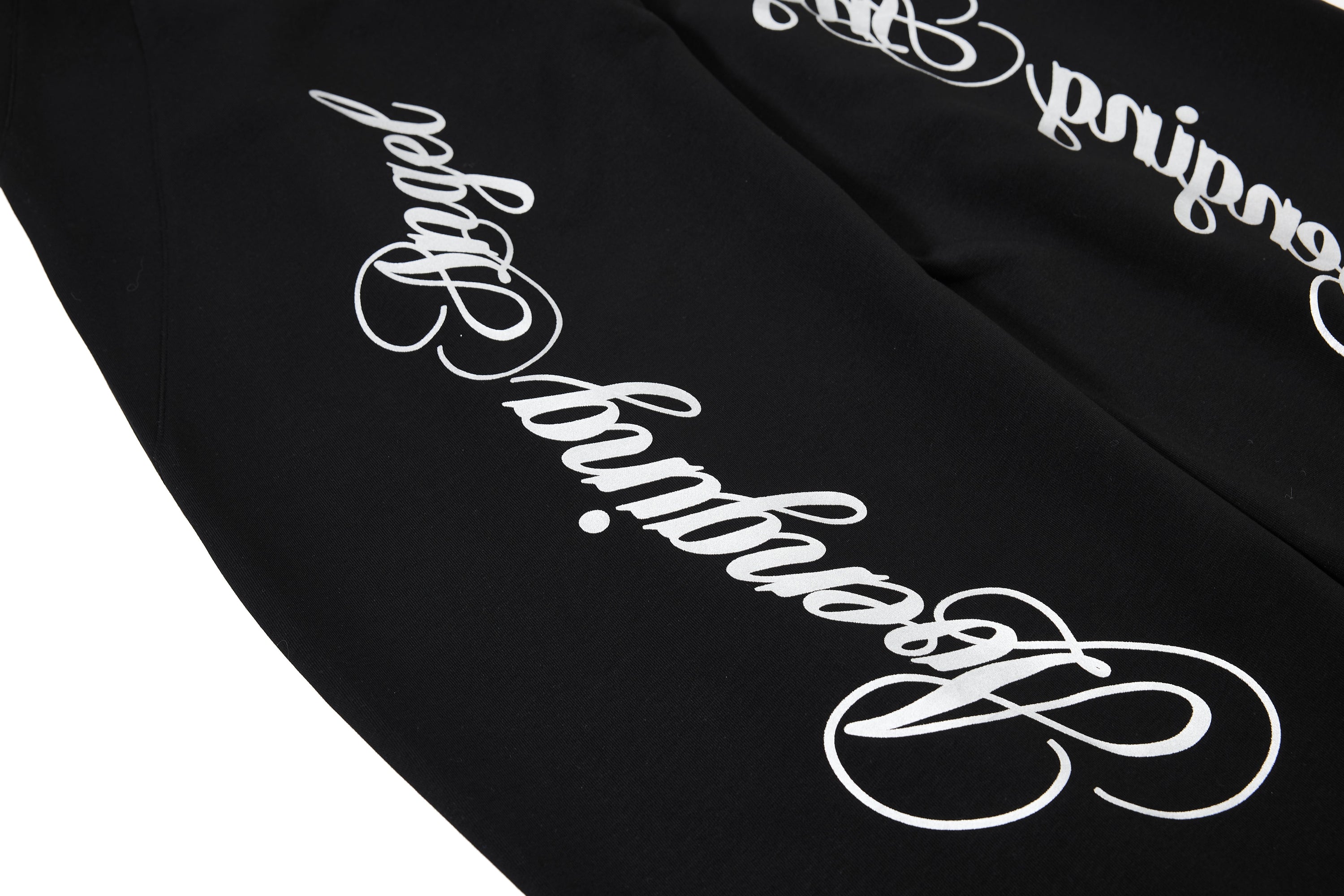 Omirad Script Wide-Leg Sweatpants | Streetwear Baggy Pants