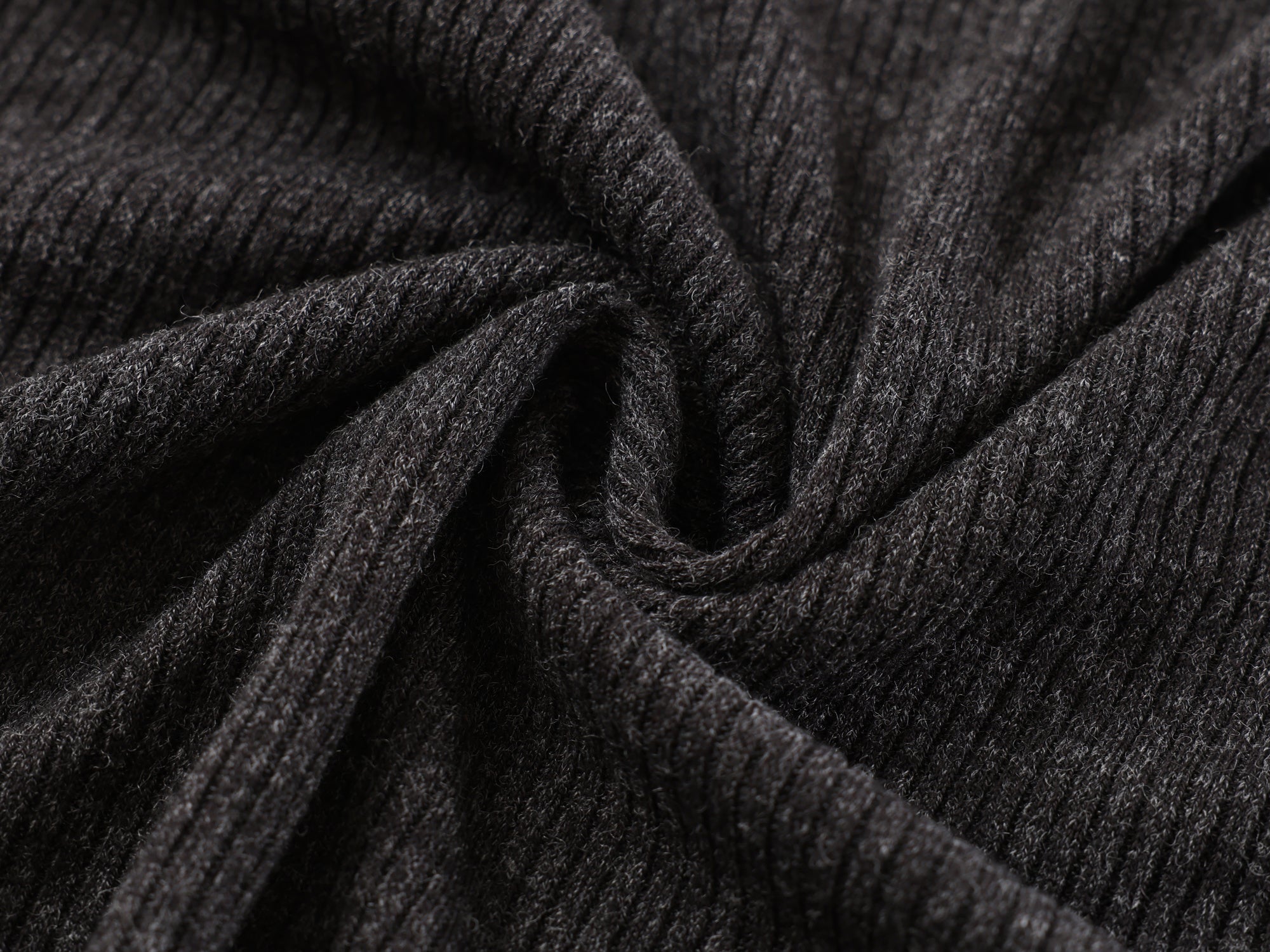 Omirad Ribbed Texture Long-Sleeve Tee | Relaxed Crew Neck