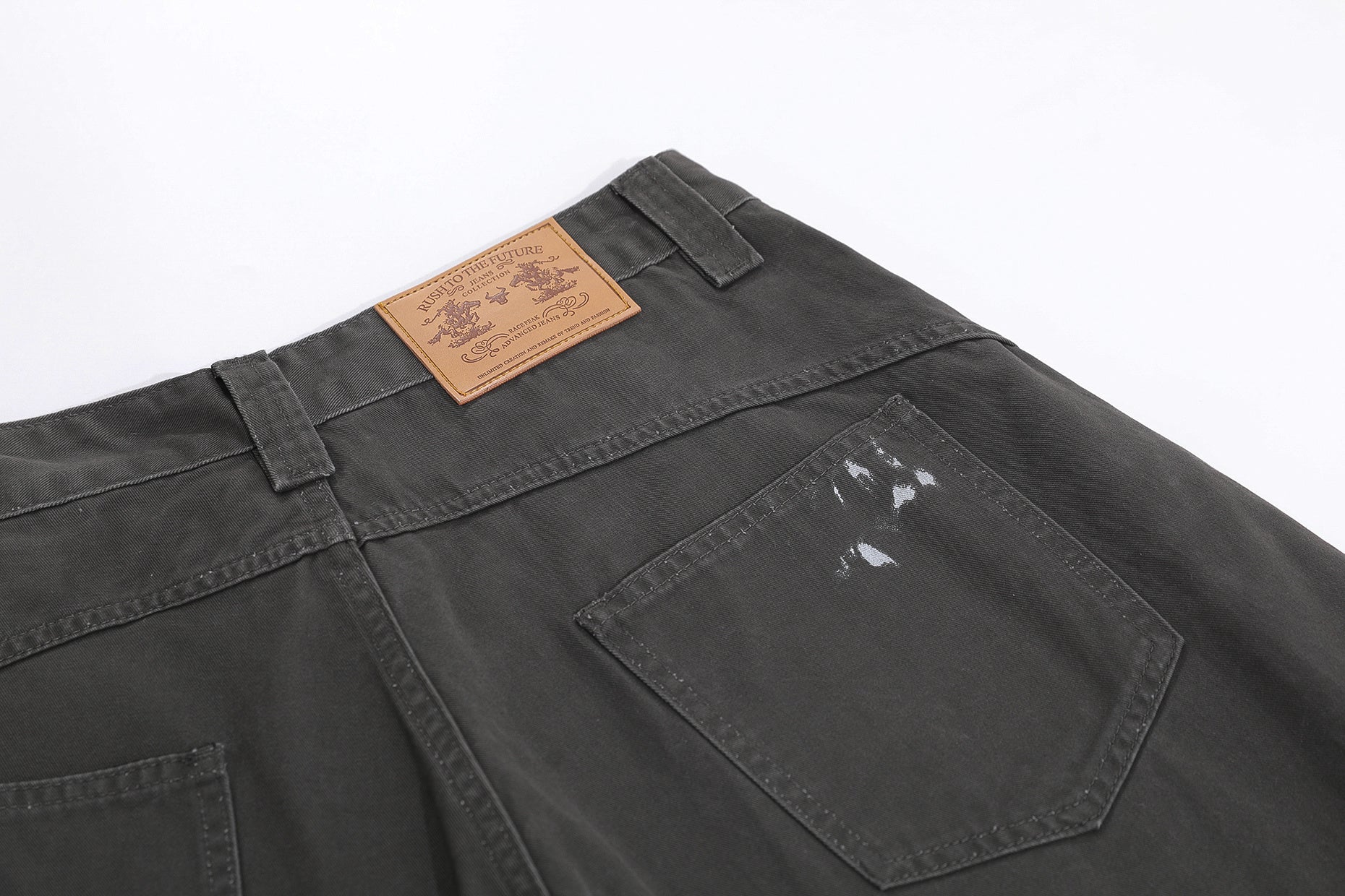 Omirad Distressed Utility Cargo Shorts | Wide-Leg Fit