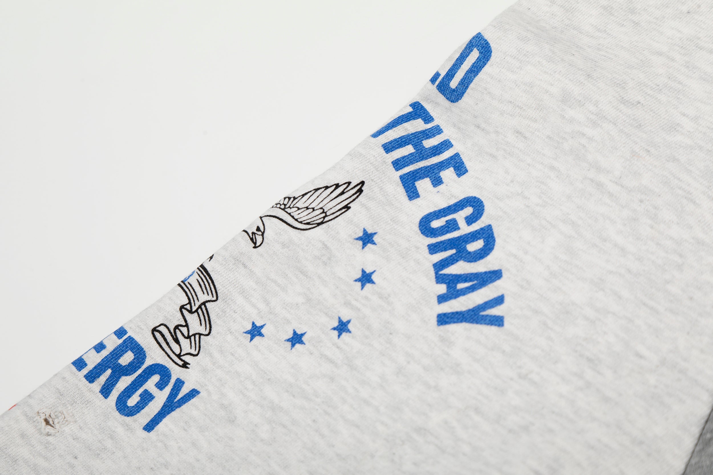 BLEG Graphic Zip-Up Hoodie | Distressed Streetwear Fleece
