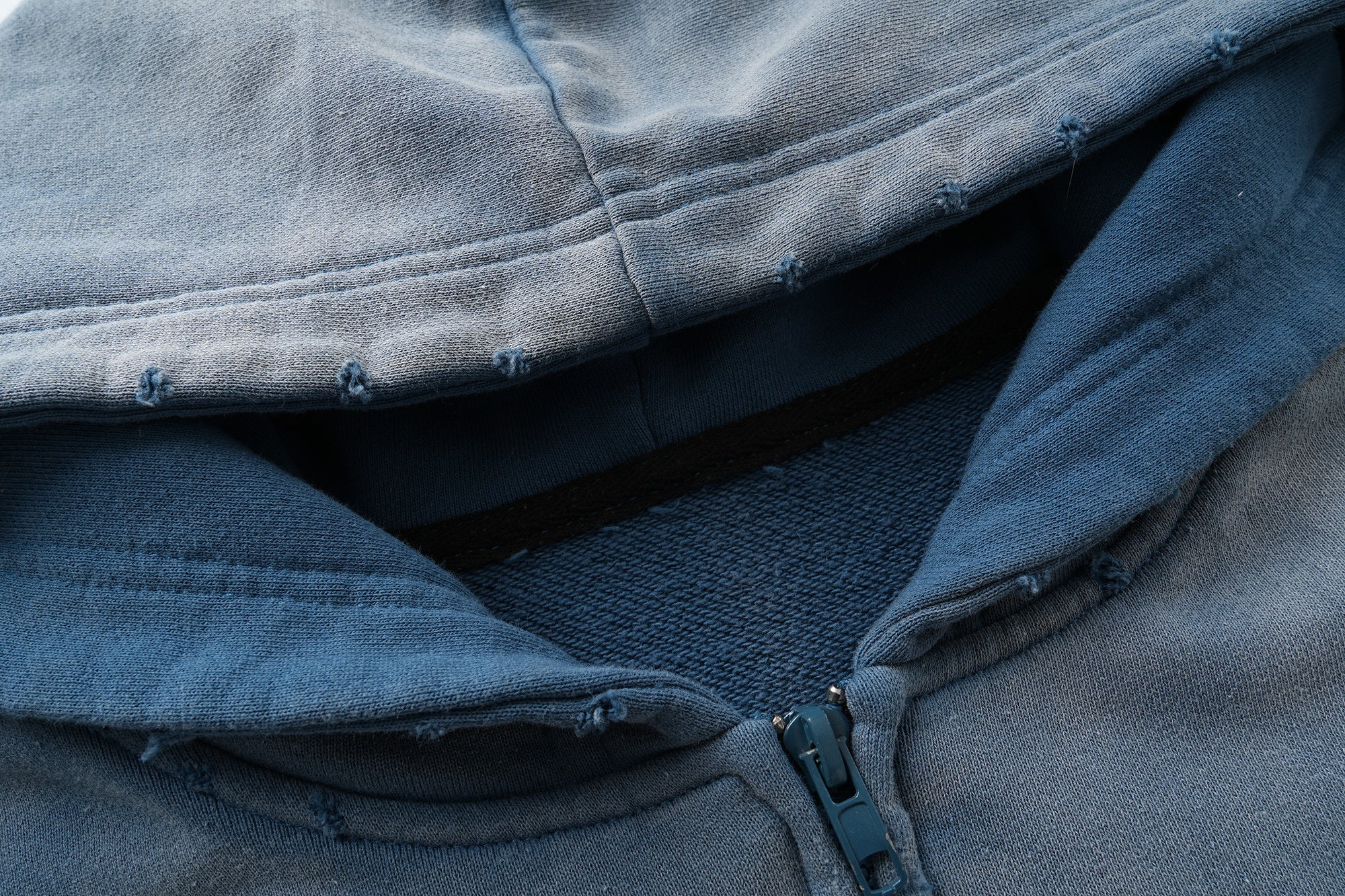 Vintage Wash Rock Graphic Zip-Up Hoodie | Streetwear