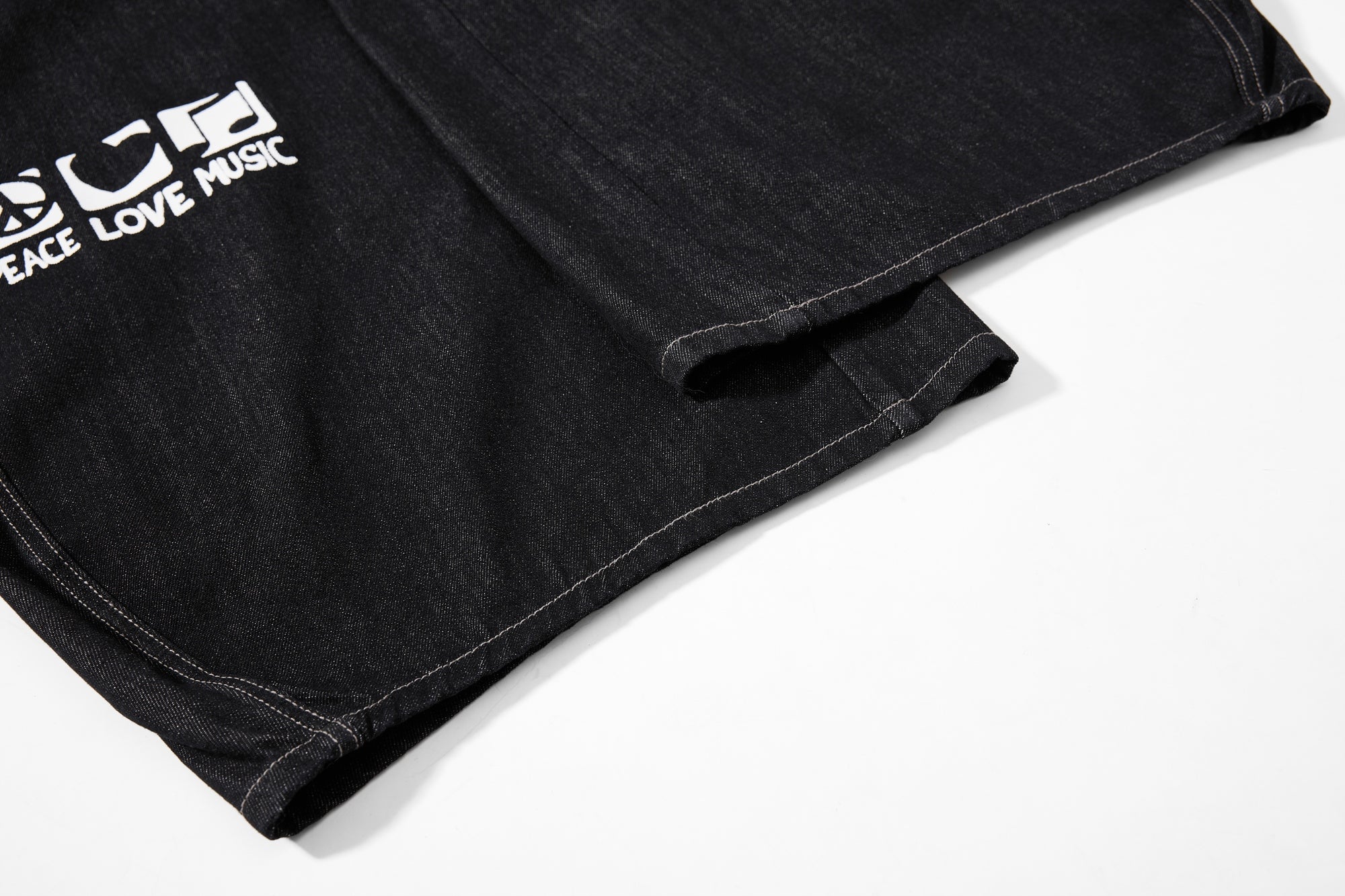 Vintage American Flag Baggy Jeans | Y2K Wide-Leg Denim