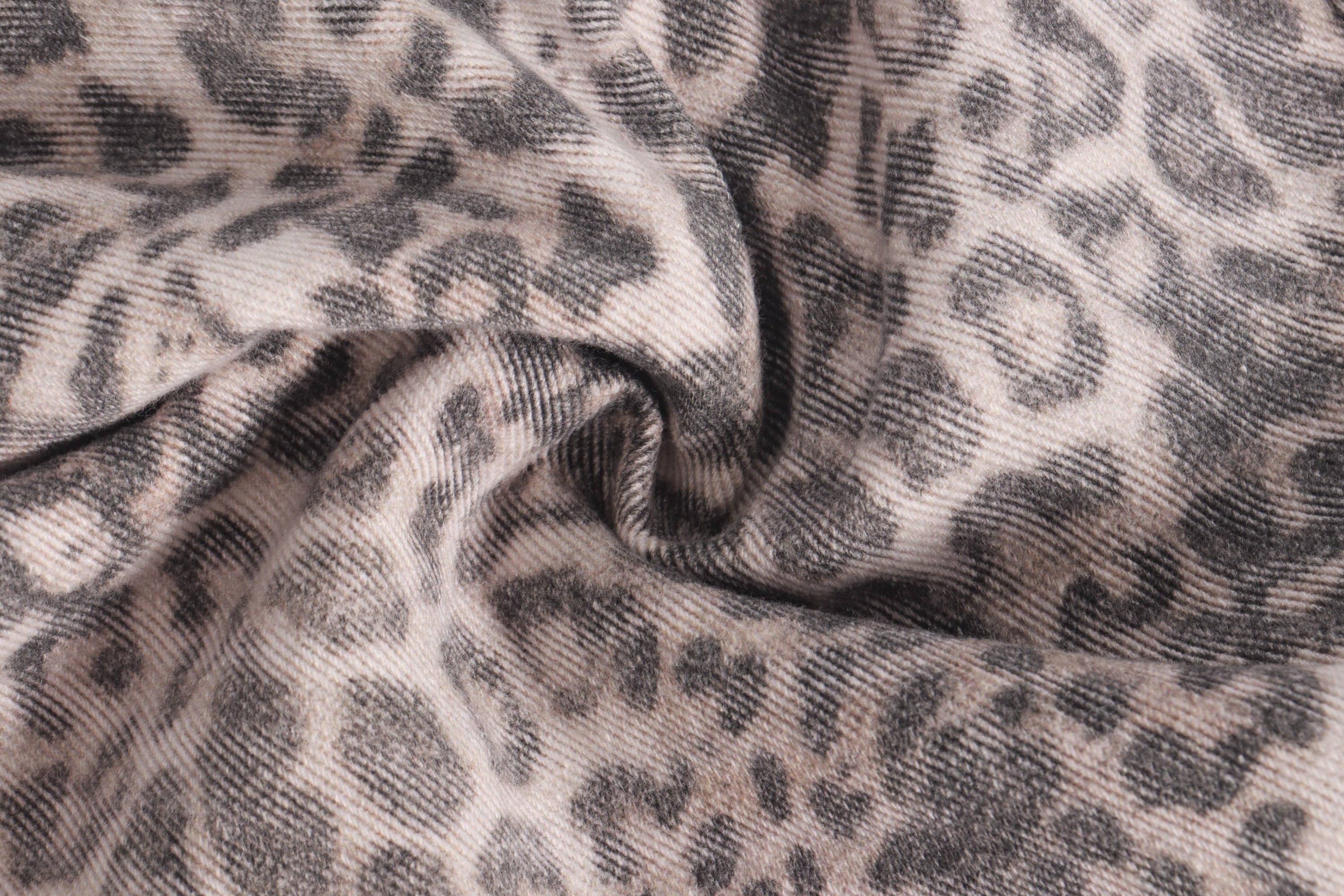 Leopard Print Cargo Baggy Jeans | Wide-Leg Y2K Streetwear