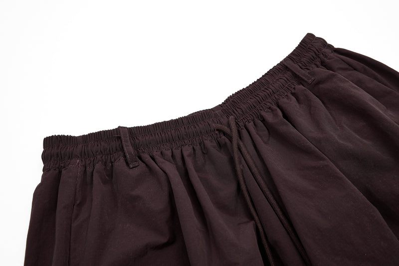 Omirad Layered Utility Wide-Leg Pants | Streetwear Nylon