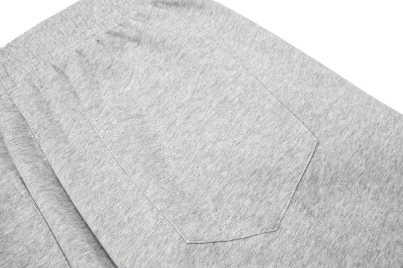 Gothic Cross Script Wide-Leg Sweatpants | Streetwear Joggers