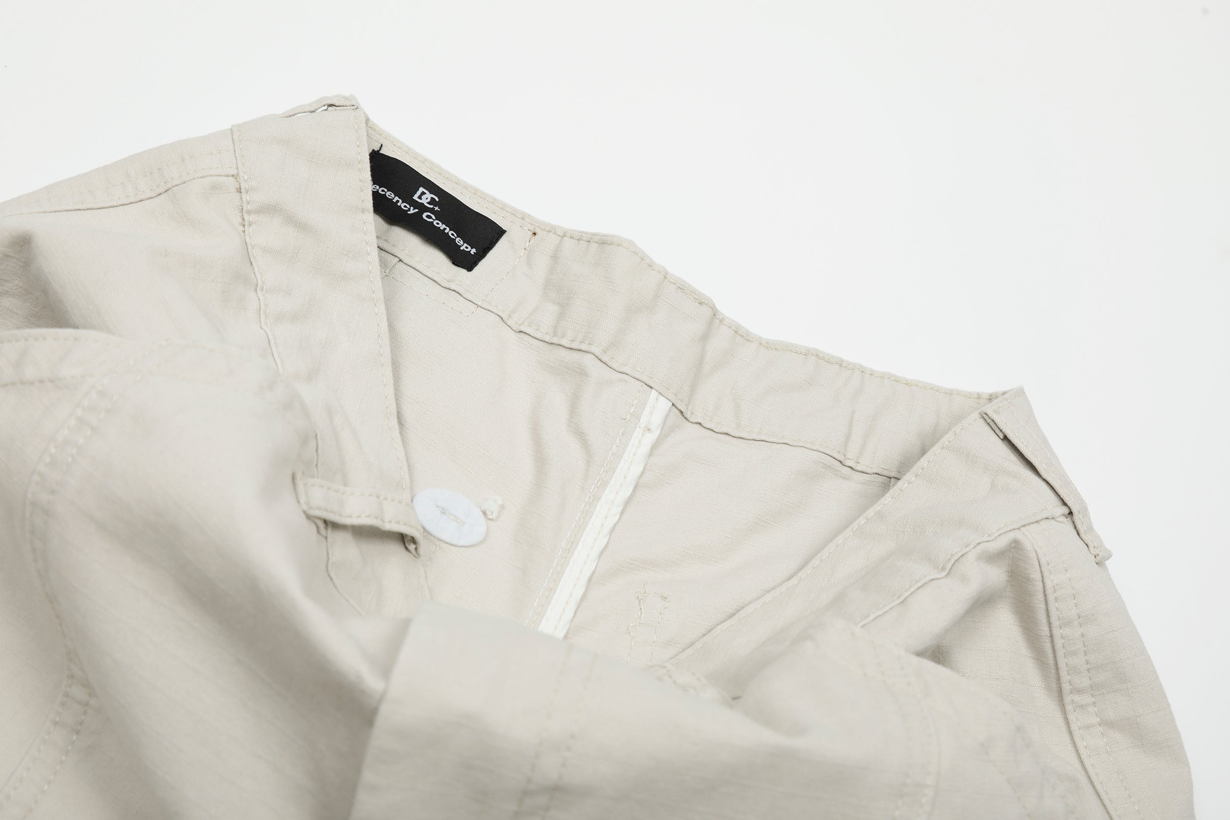 Omirad Structured Wide-Leg Utility Pants | 100% Cotton