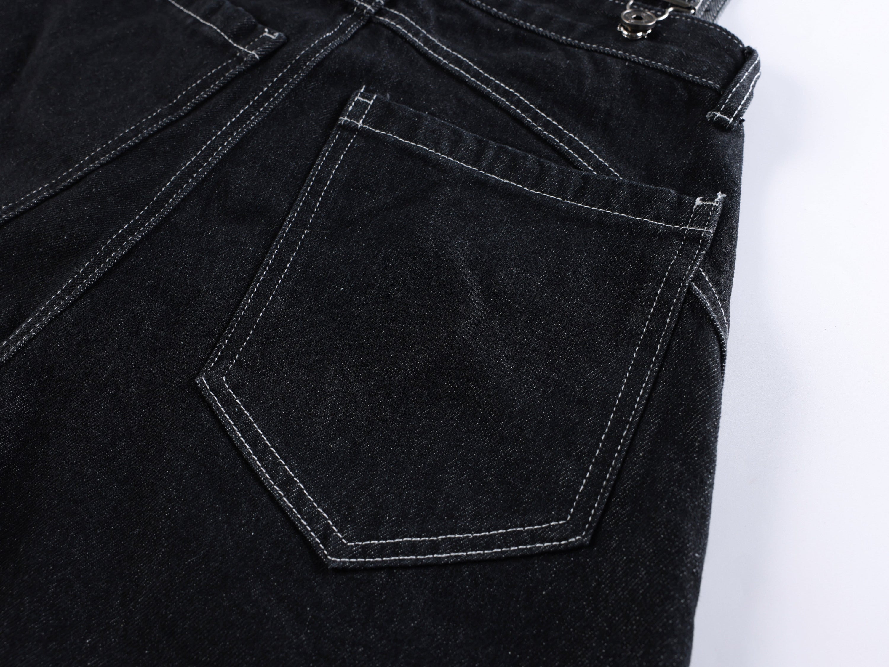 Omirad Hardware Strap Wide-Leg Jeans | Streetwear Denim