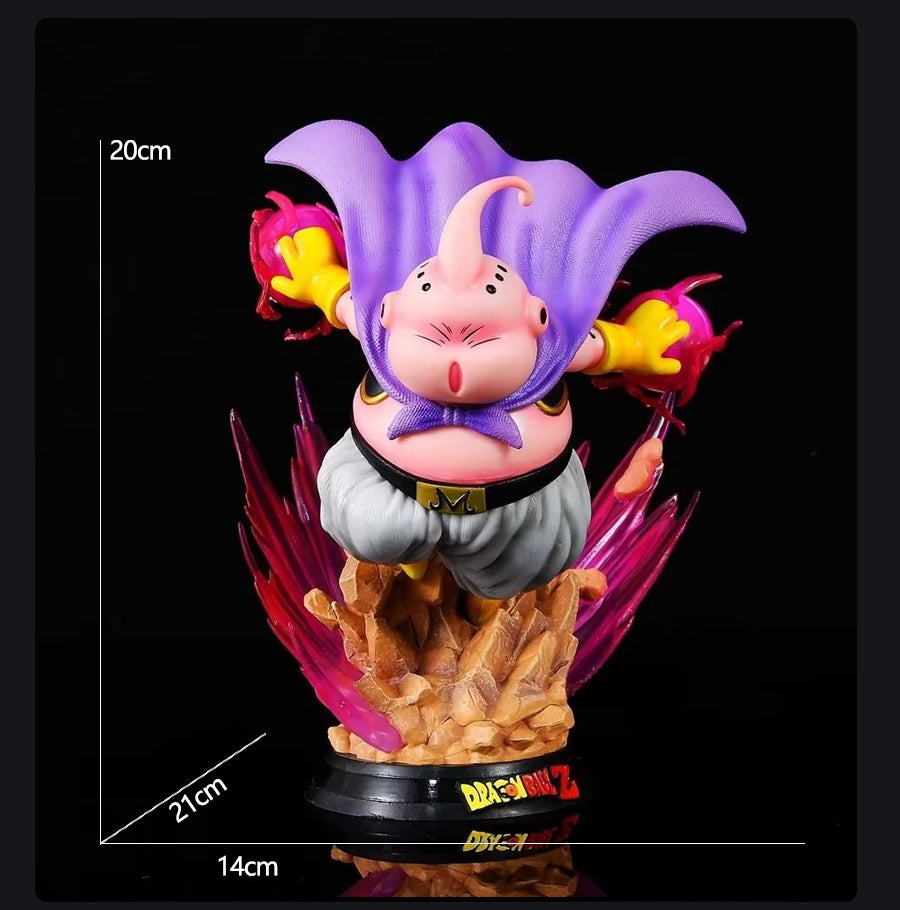 Dragon Ball Z Majin Buu Figure – 20cm, 0.7kg – Stunning Pose with Energy Sphere