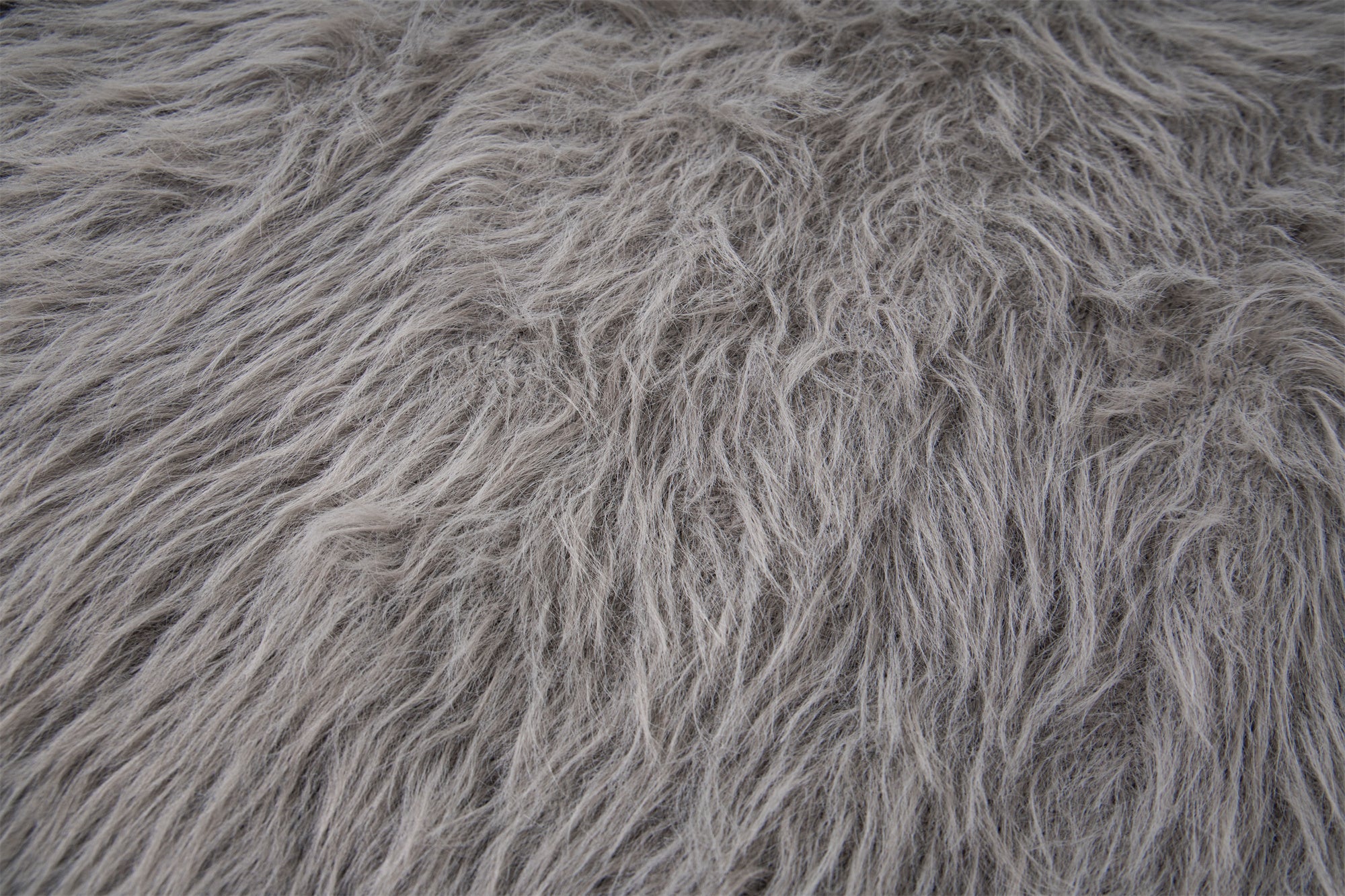 Omirad Long-Fur Graphic Sweater | Pink Shaggy Knit Pullover
