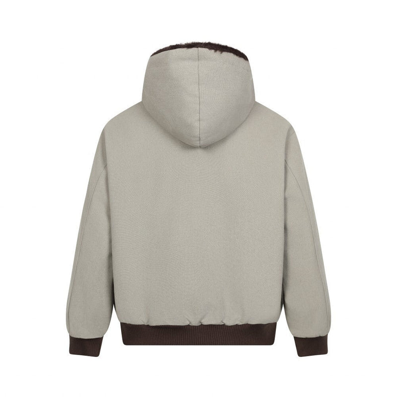 Omirad Essential Fur-Lined Zip-Up Hoodie | Street-Casual Warmth