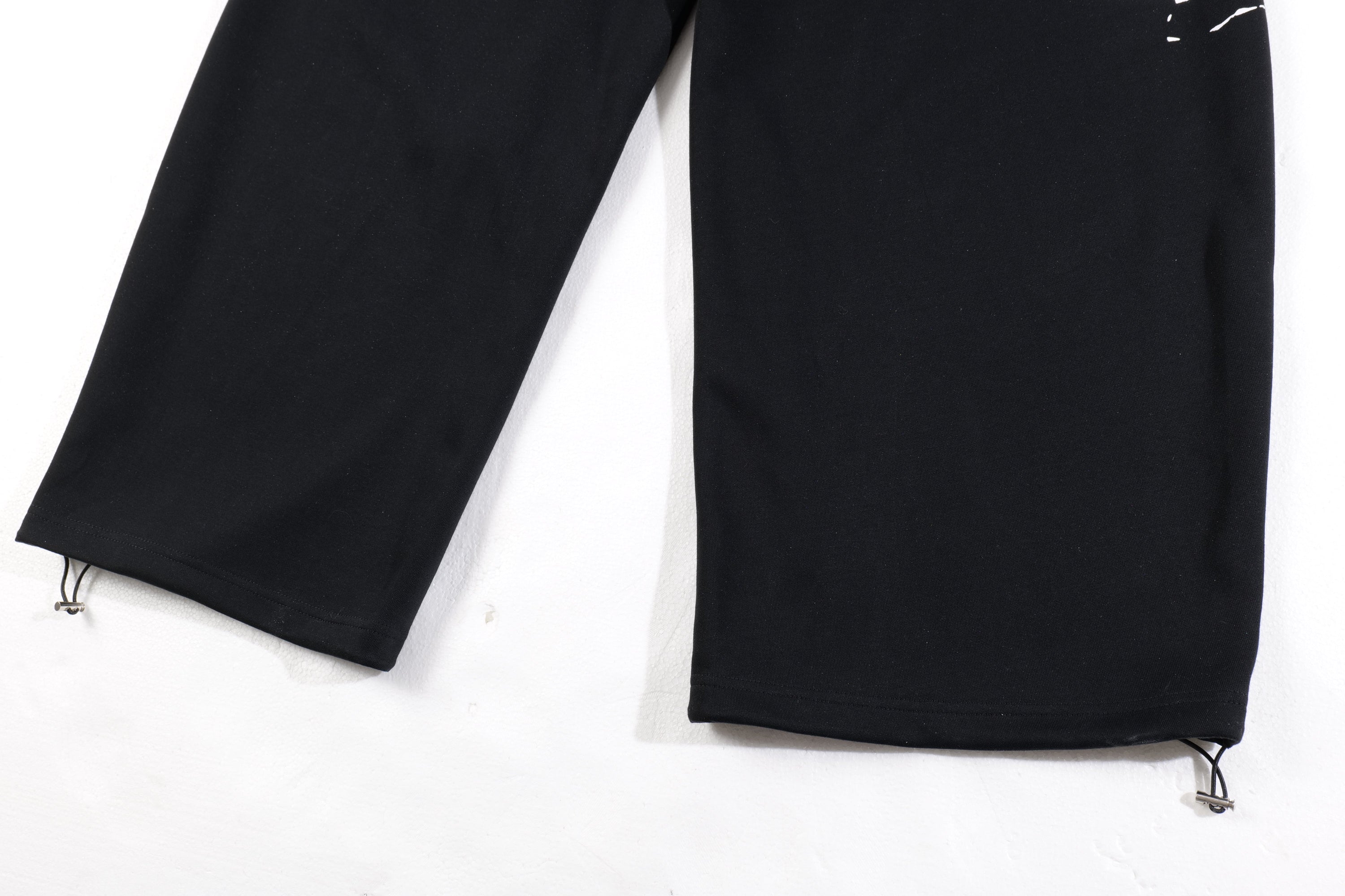 Rock Graphic Wide-Leg Wrap Pants | Streetwear Drape