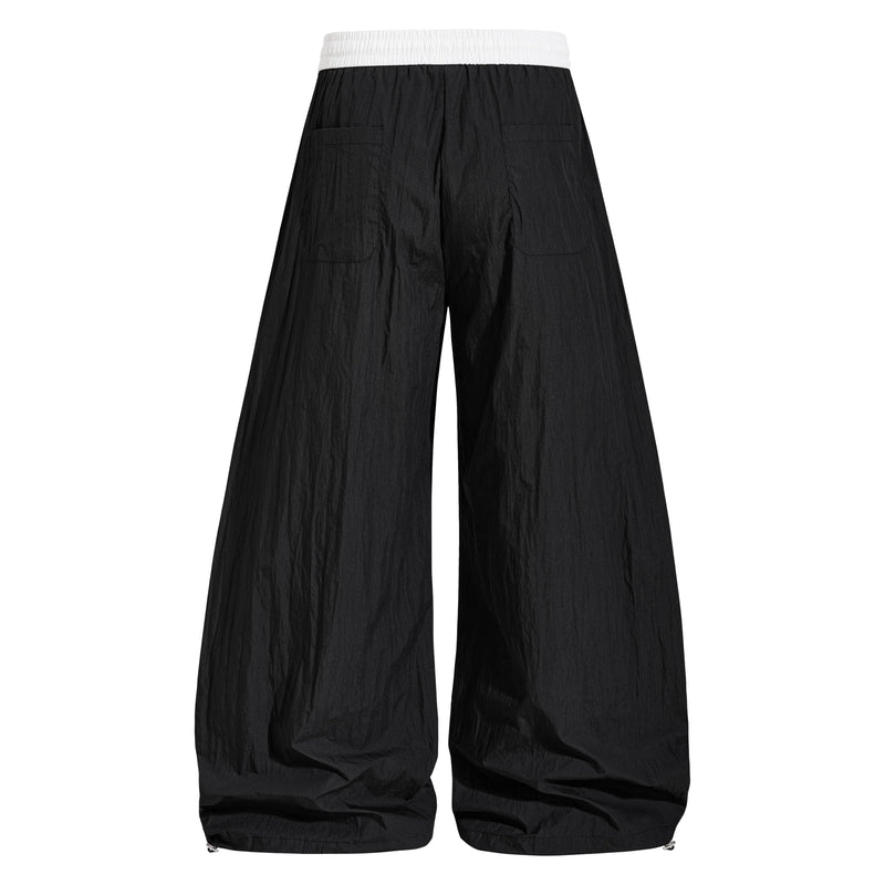 Omirad Piano Keys Balloon Pants | Wide Leg Streetwear Trousers